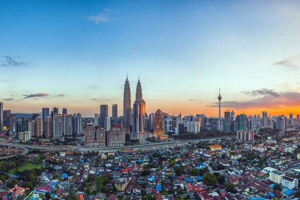 Malaysia Blick von oben