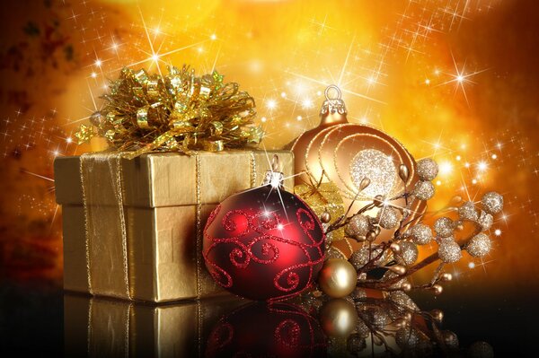 Новогодние подарки и рождество Христово
