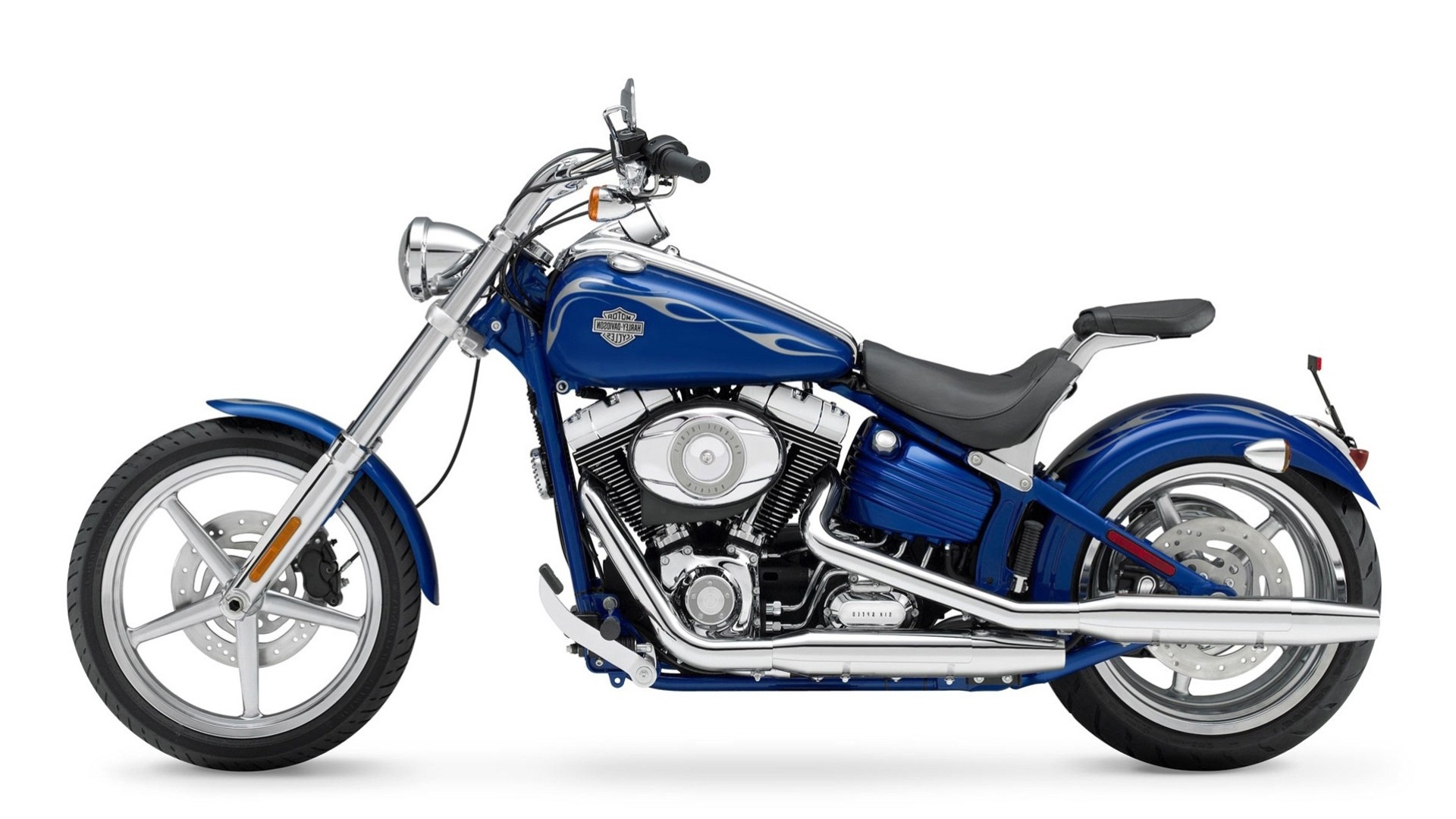 bleu moto harley davidson