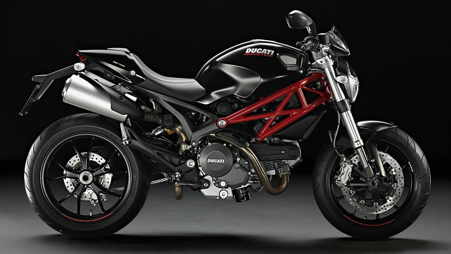 lado monstruo ducati motocicleta