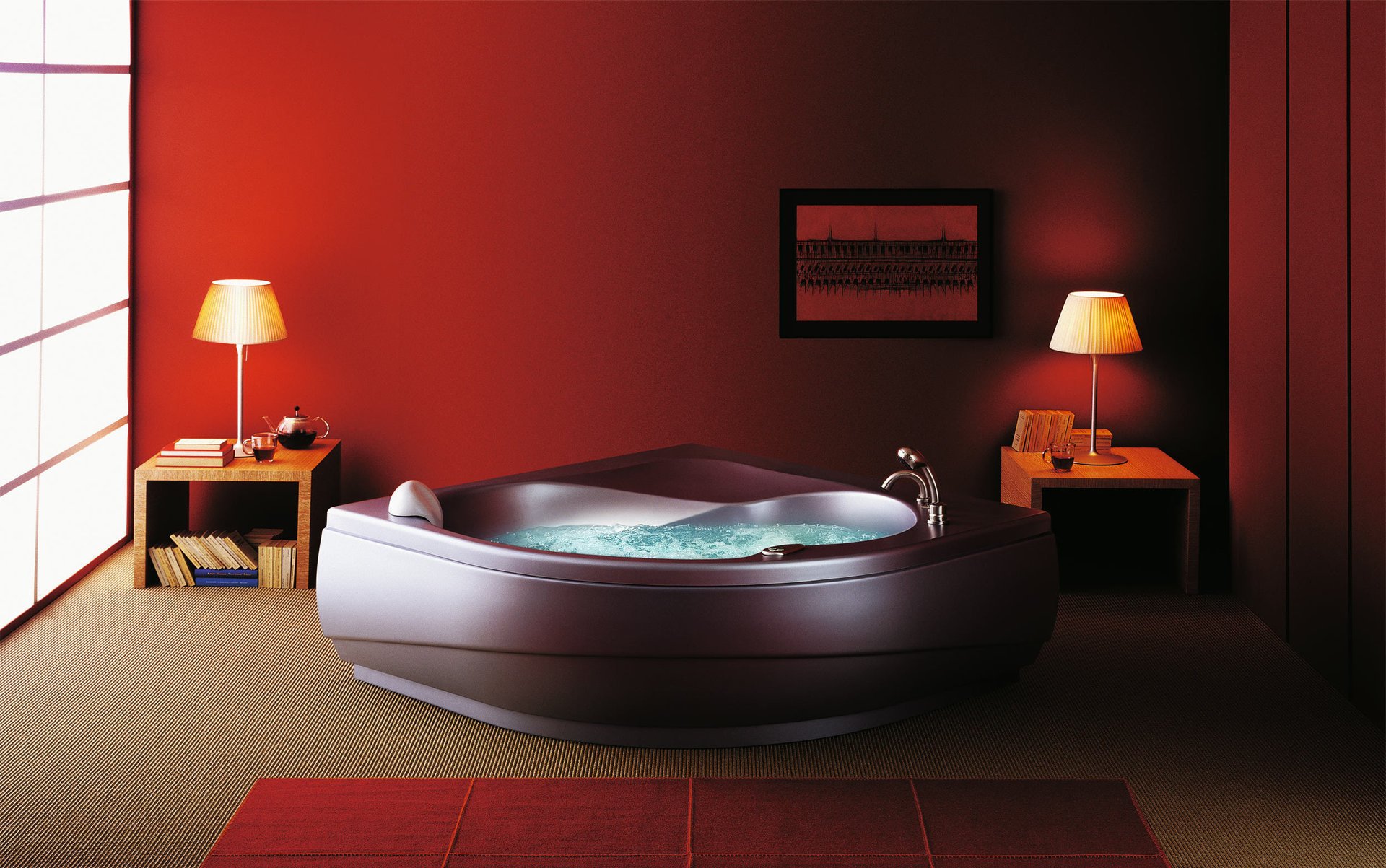 interior bathroom jacuzzi