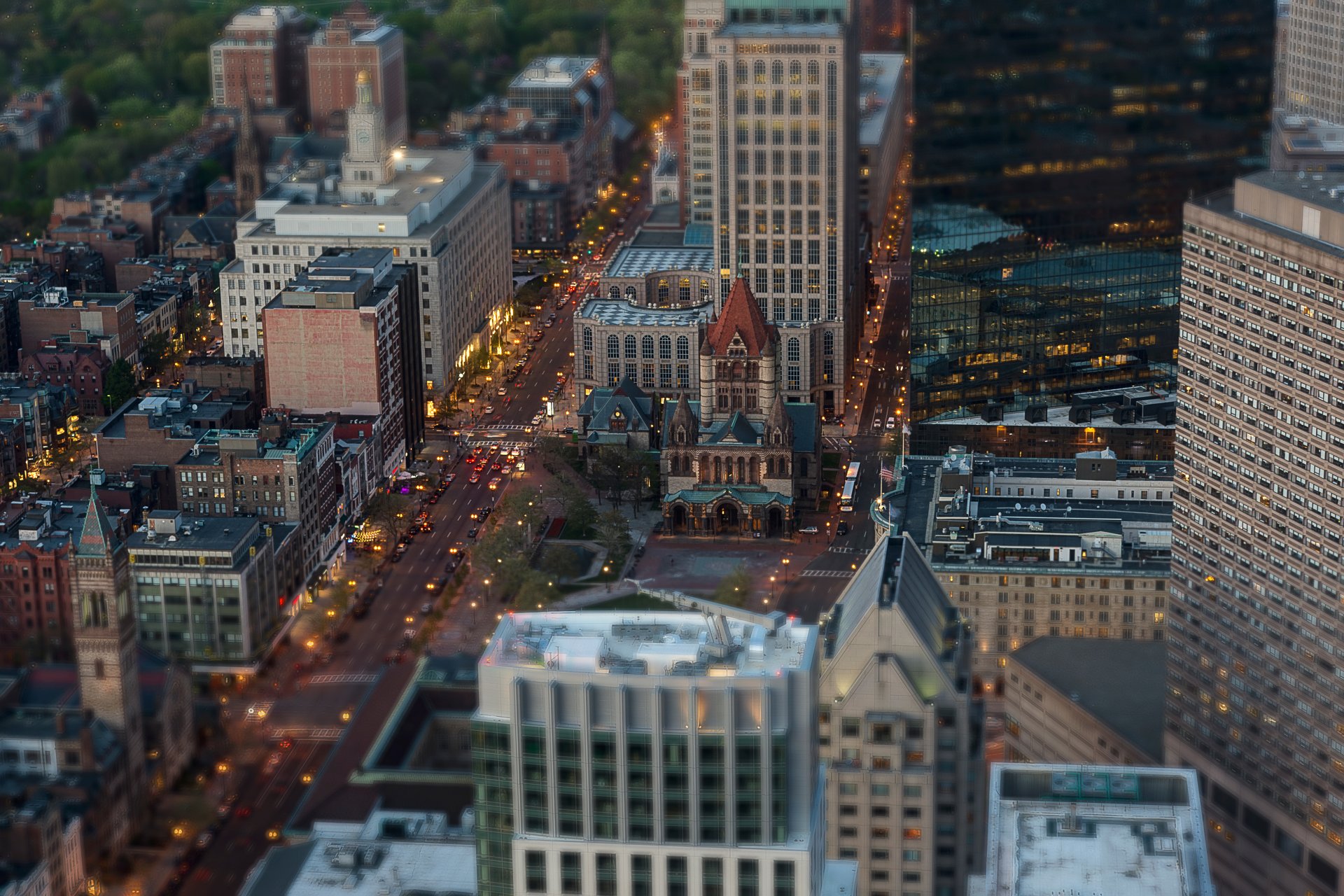 boston vue église