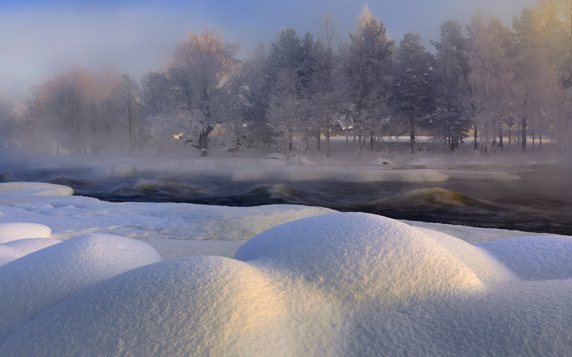 h lsingland hiver suède rivière suède voxnan river