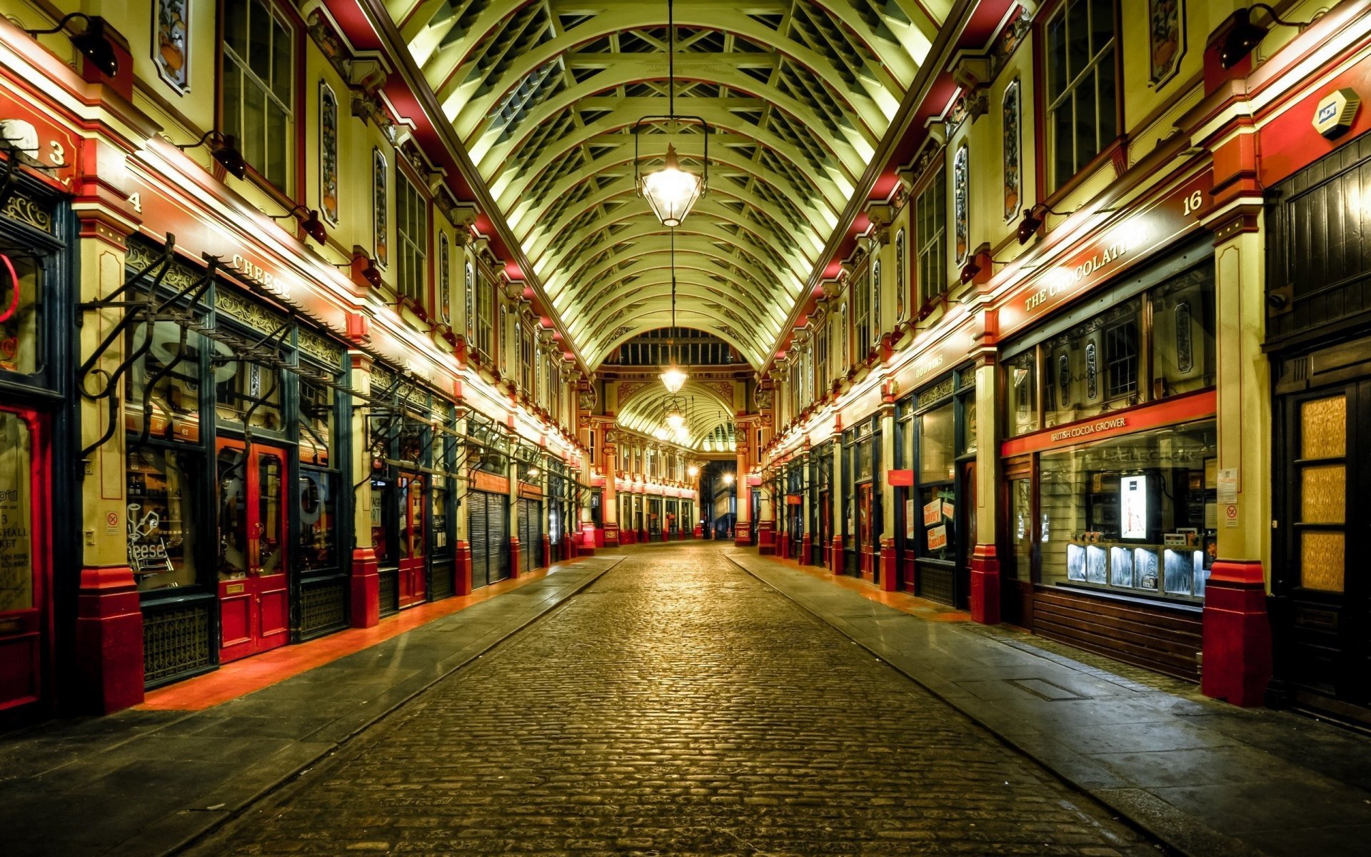 regno unito inghilterra londra strada vetrine lanterne