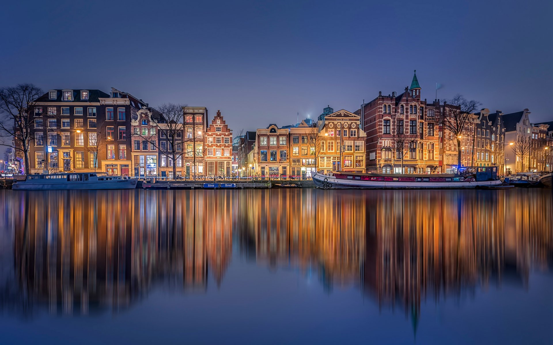 amsterdam canal hdr