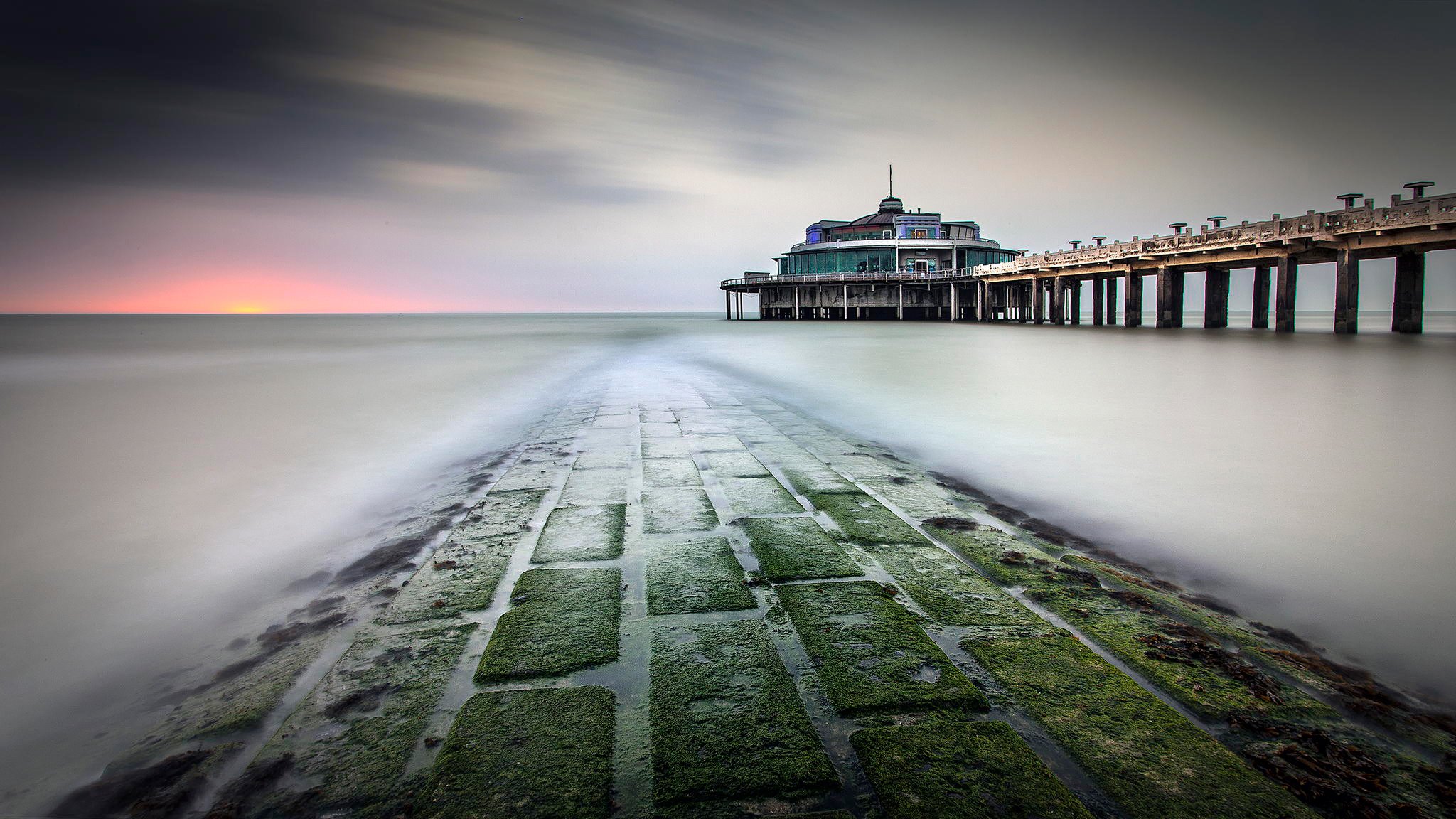 blankenberge belgio fiandre occidentali molo