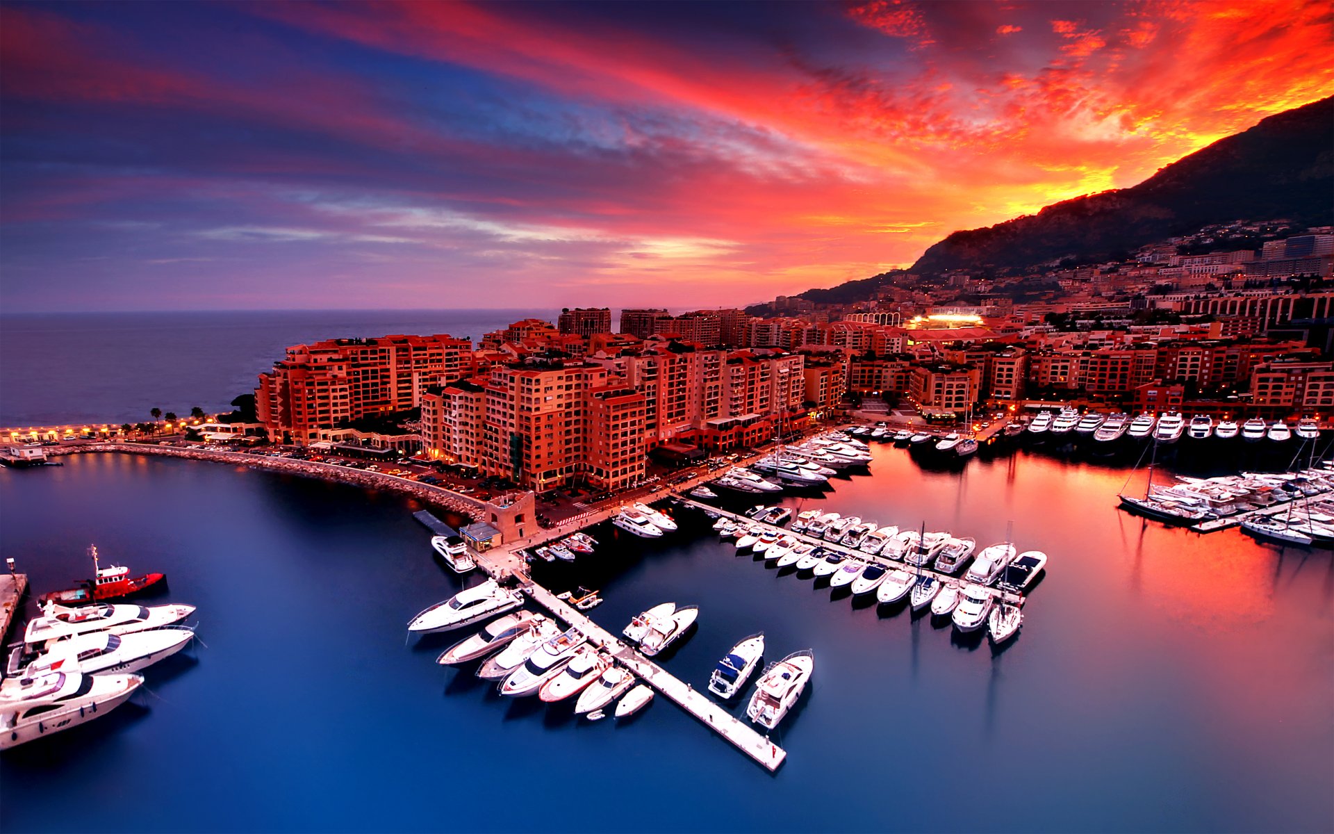 monaco dawn town house mountain yacht bay