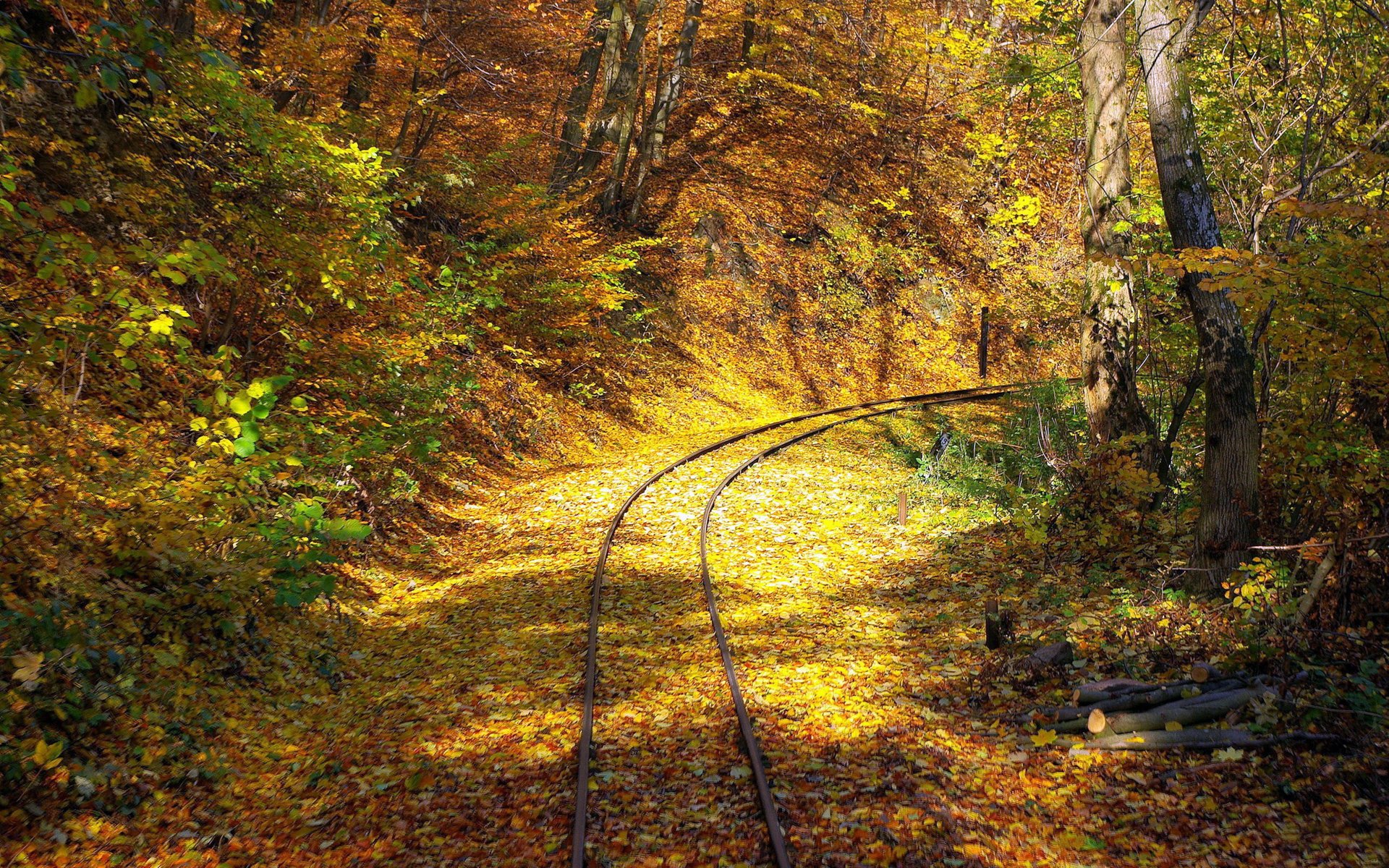 zelezna road sleepers rail