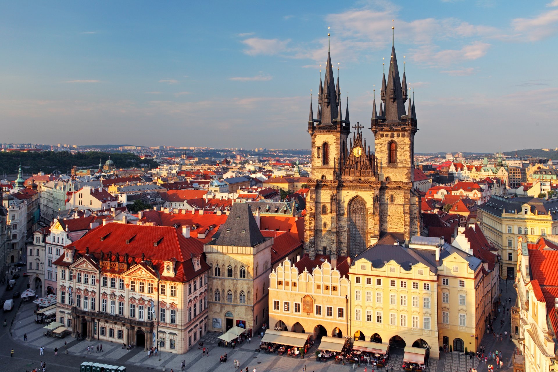 piazza della città vecchia praga repubblica ceca città