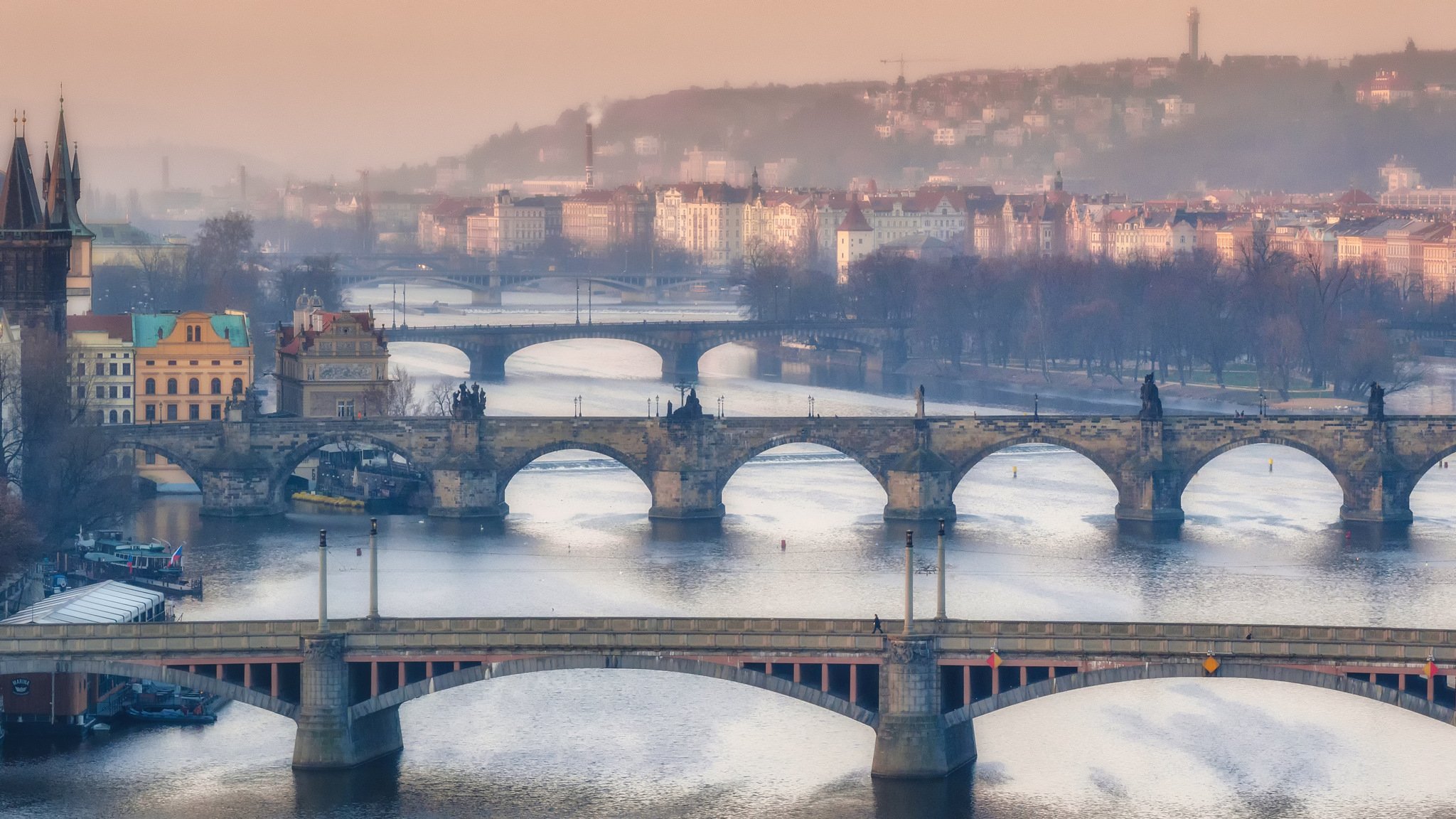 ponts de prague prague république tchèque