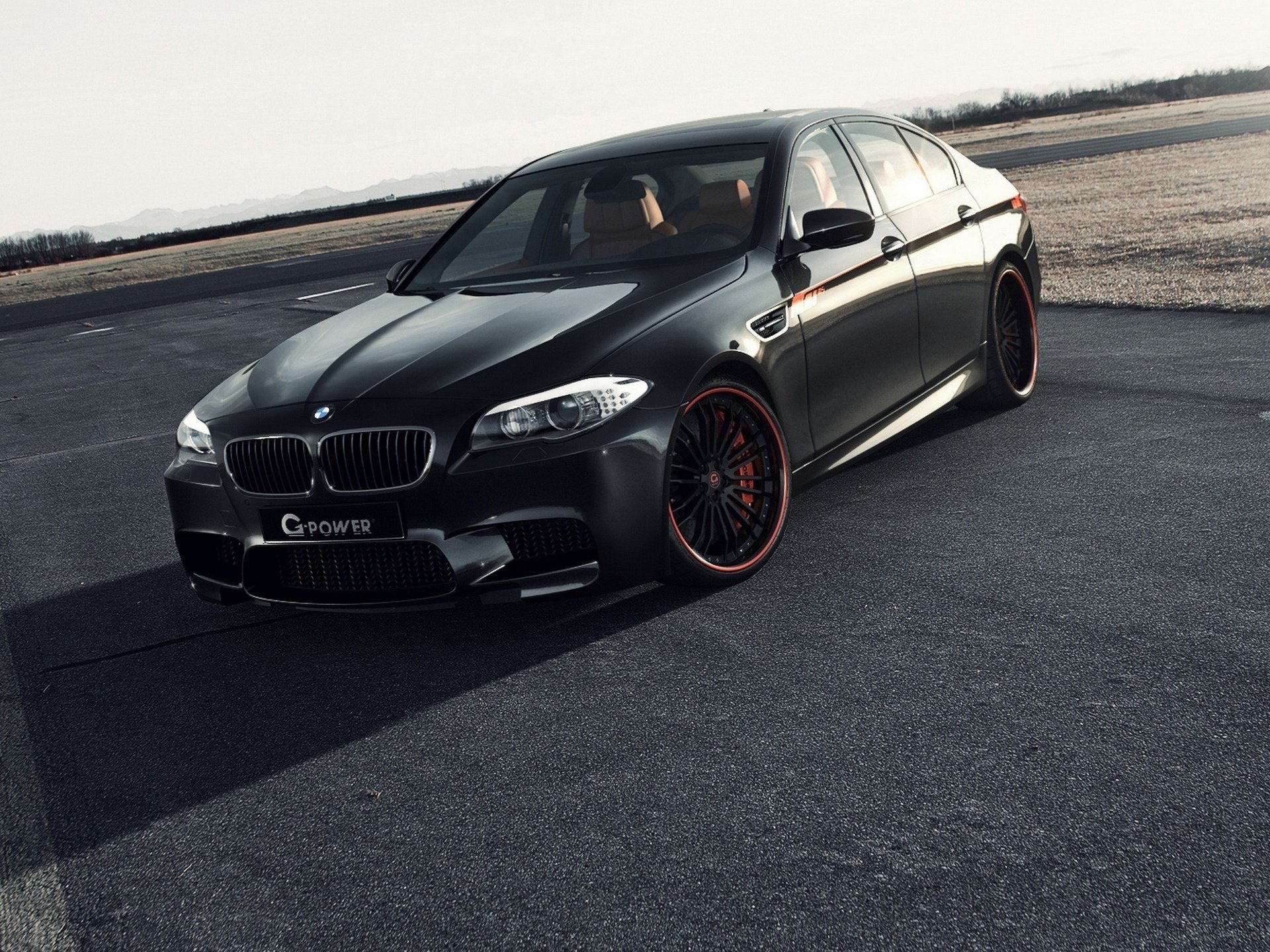 f10 bmw samochód tuning g-power f10 bmw m5 czarny czarny tuning