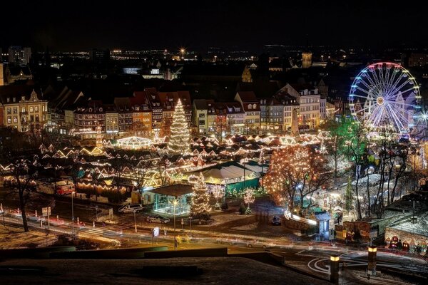 Lebendige Stadtweihnachtsmesse