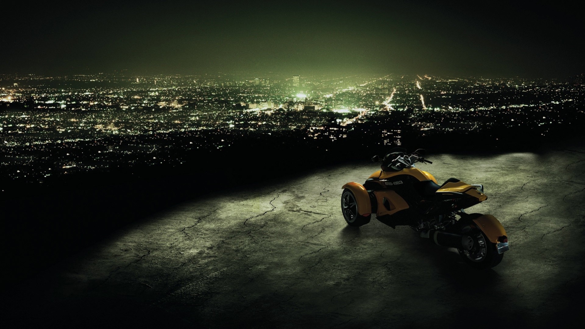 the city lights spyder can-am town light