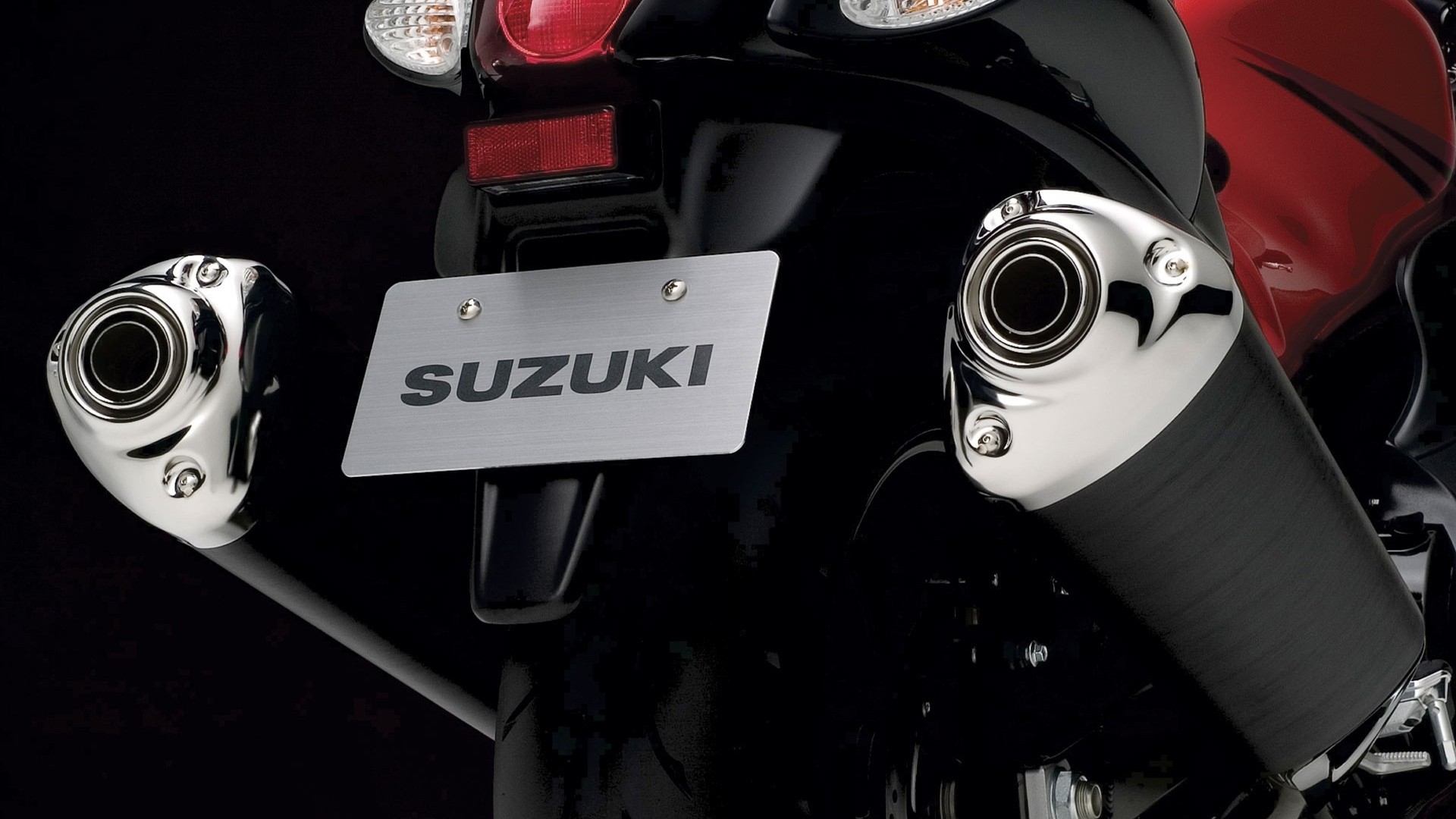 motorrad hayabusa suzuki auspuff