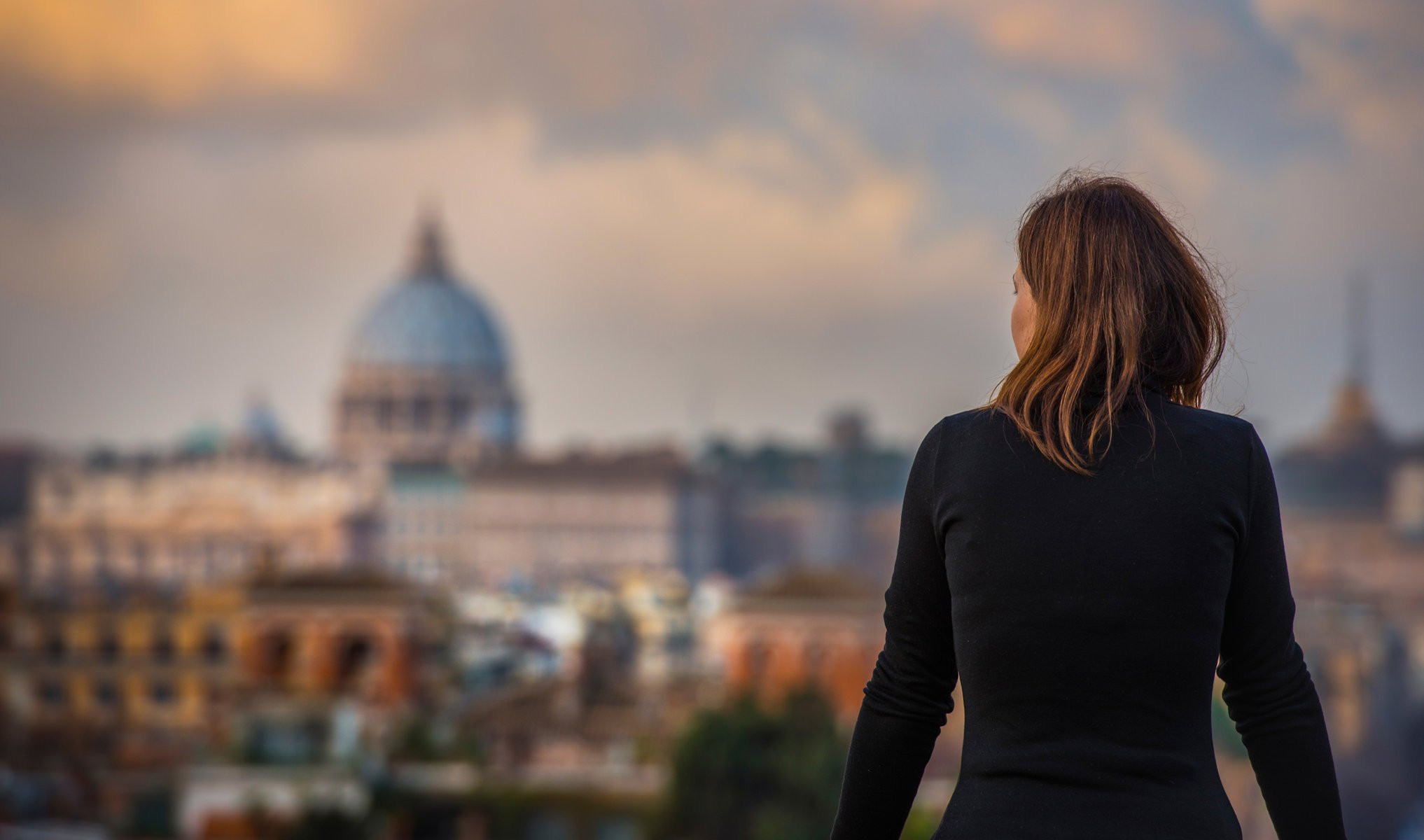 roma italia vista chica