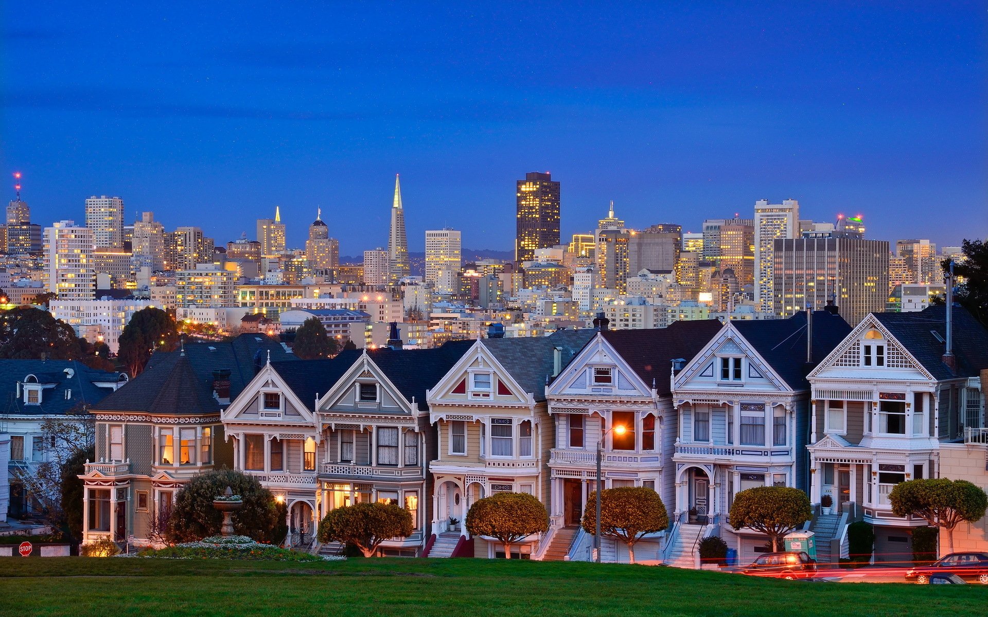 états-unis californie san francisco alamo square