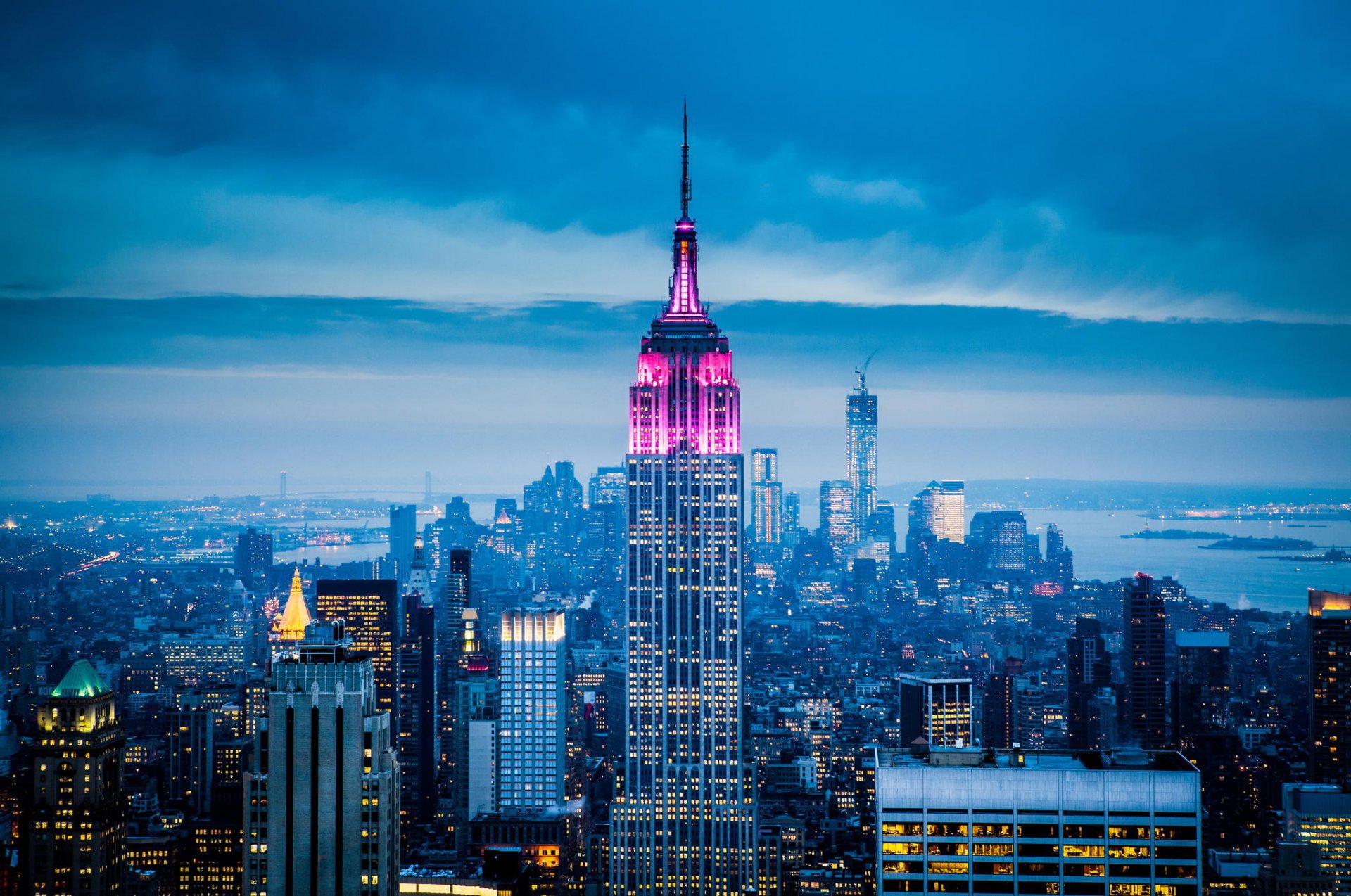 new york usa stadt empire state building amerika new york wolkenkratzer