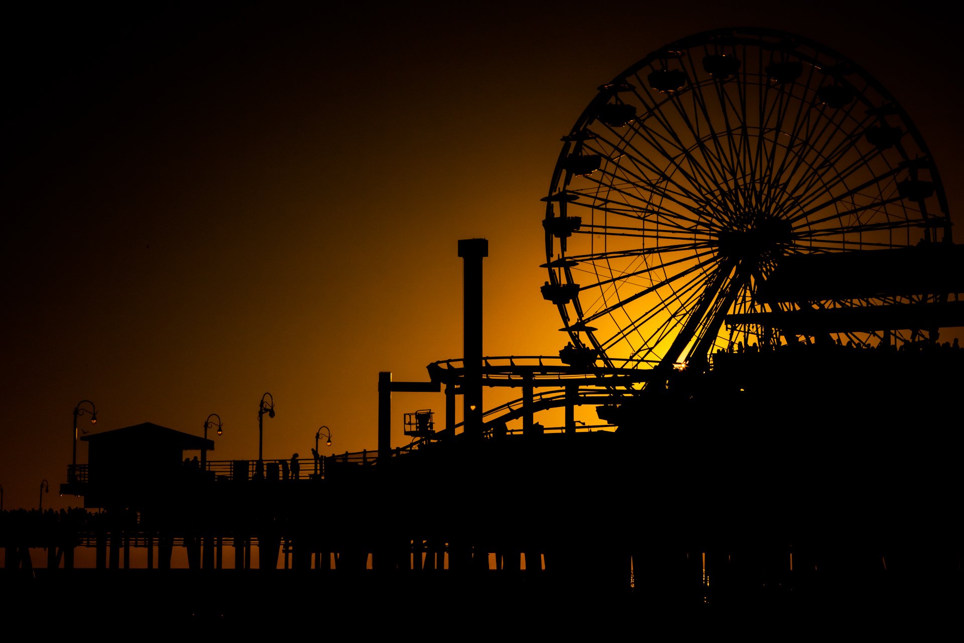 usa kalifornia los angeles santa monica miasto los angeles santa monica