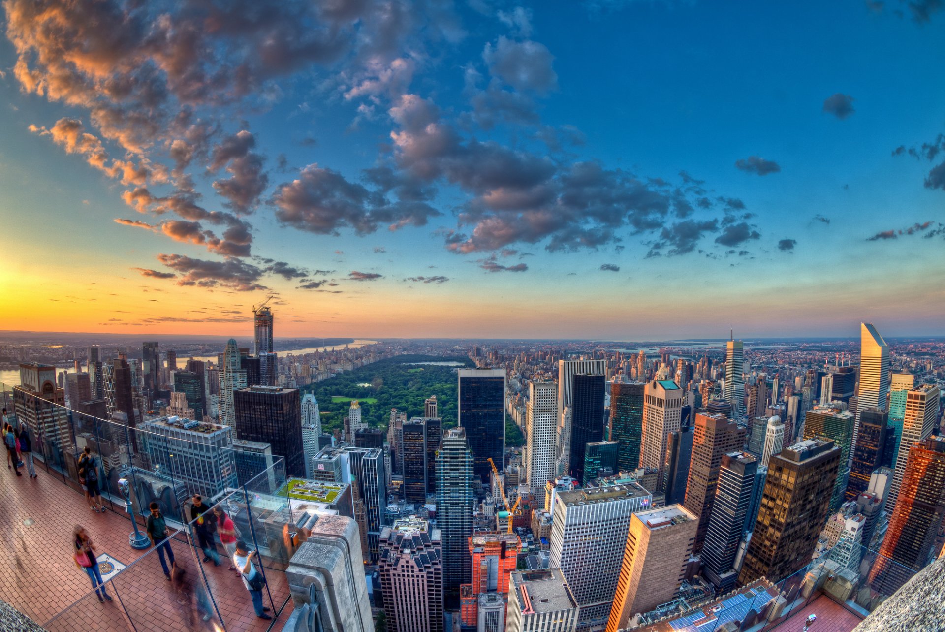 américa nueva york rascacielos vista superior panorama nueva york