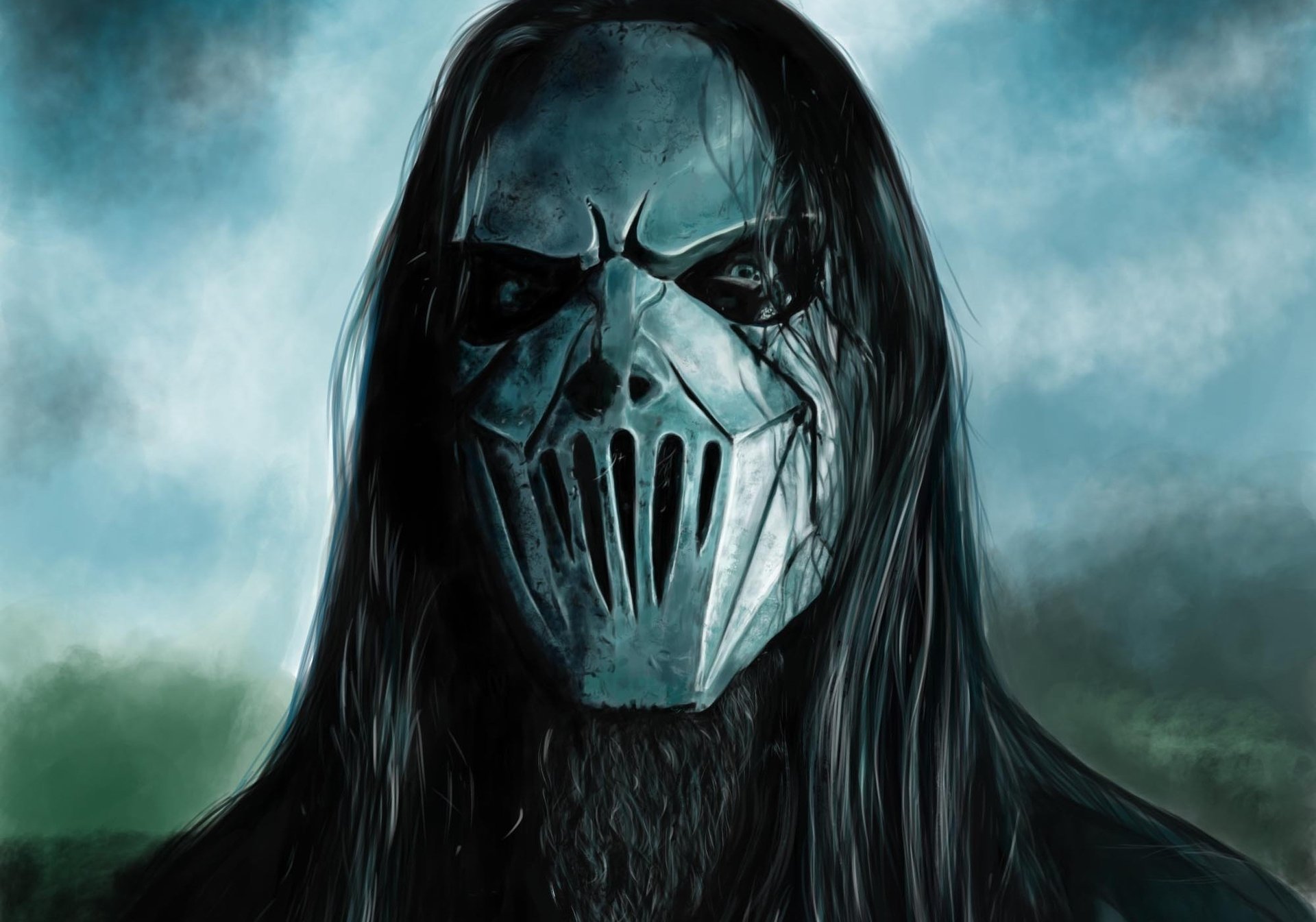 maska art mick thompson carolina camino slipknot mężczyzna