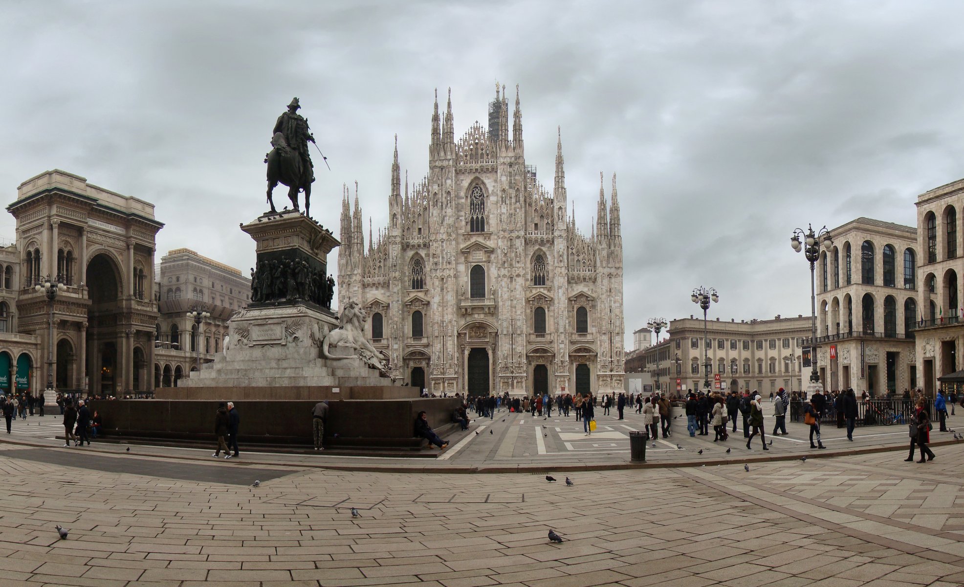 mediolan włochy duomo katedra w mediolanie duomo di milano