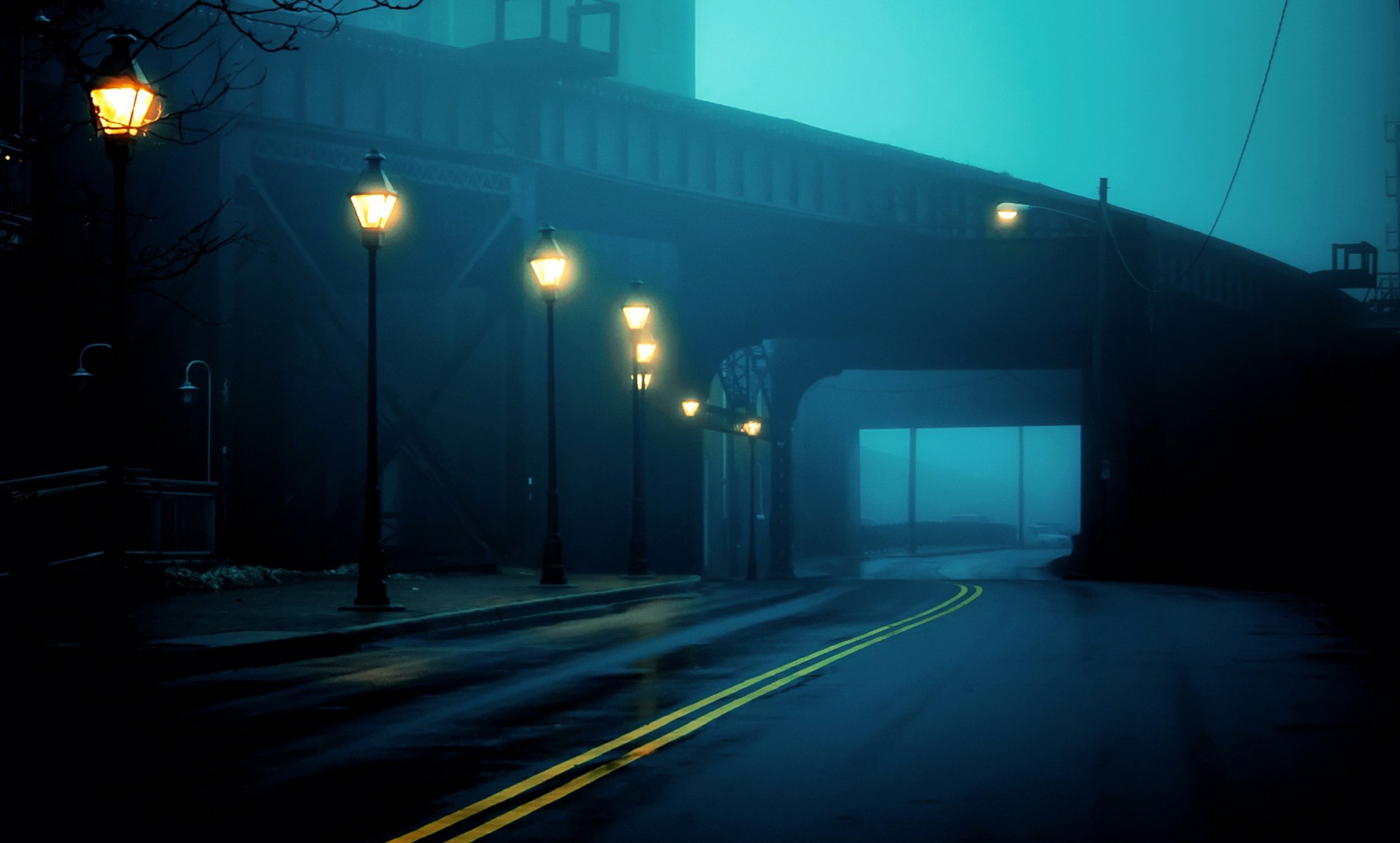 richmond virginia stati uniti stati uniti virginia città luci luce nebbia strada tunnel