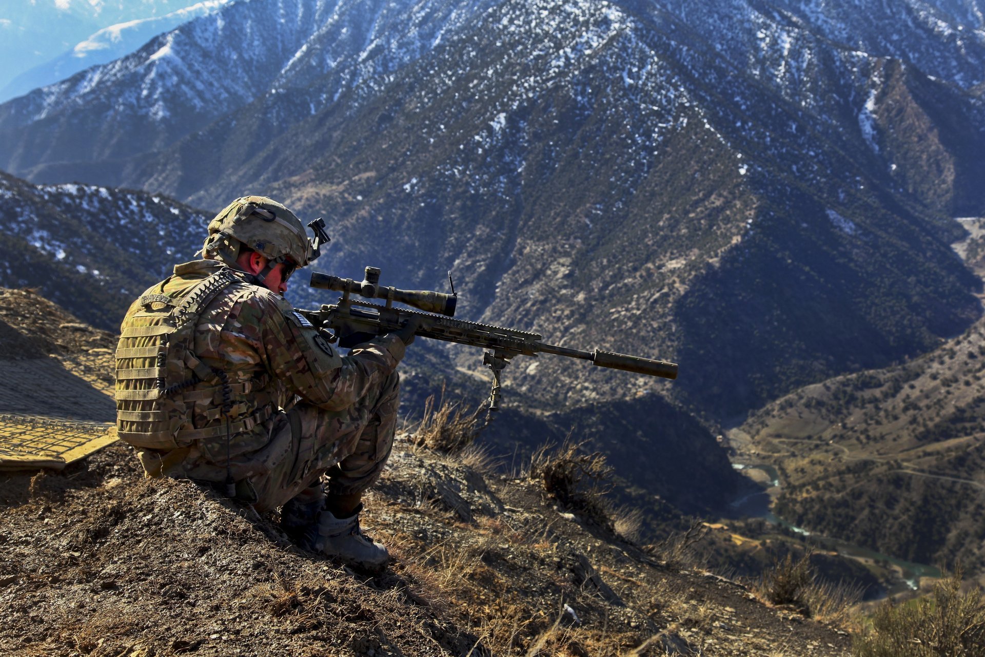 militär zielfernrohr armee scharfschützengewehr scharfschütze