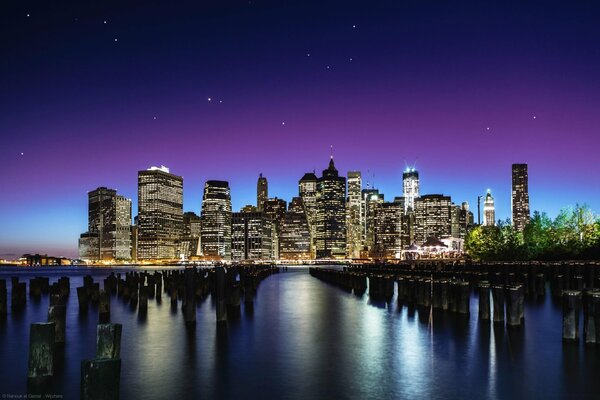 Cielo stellato gorrda New York