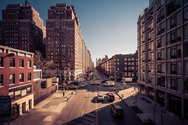 Nueva York - siglo pasado-estética urbana