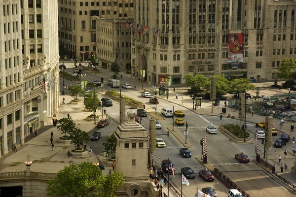 Chicago s Busiest street in America