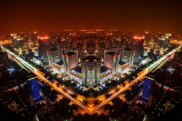 Night City Beijing, the capital of China