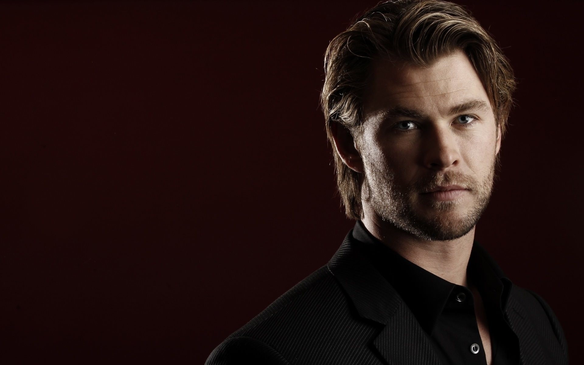 chris hemsworth volto fotografia attore