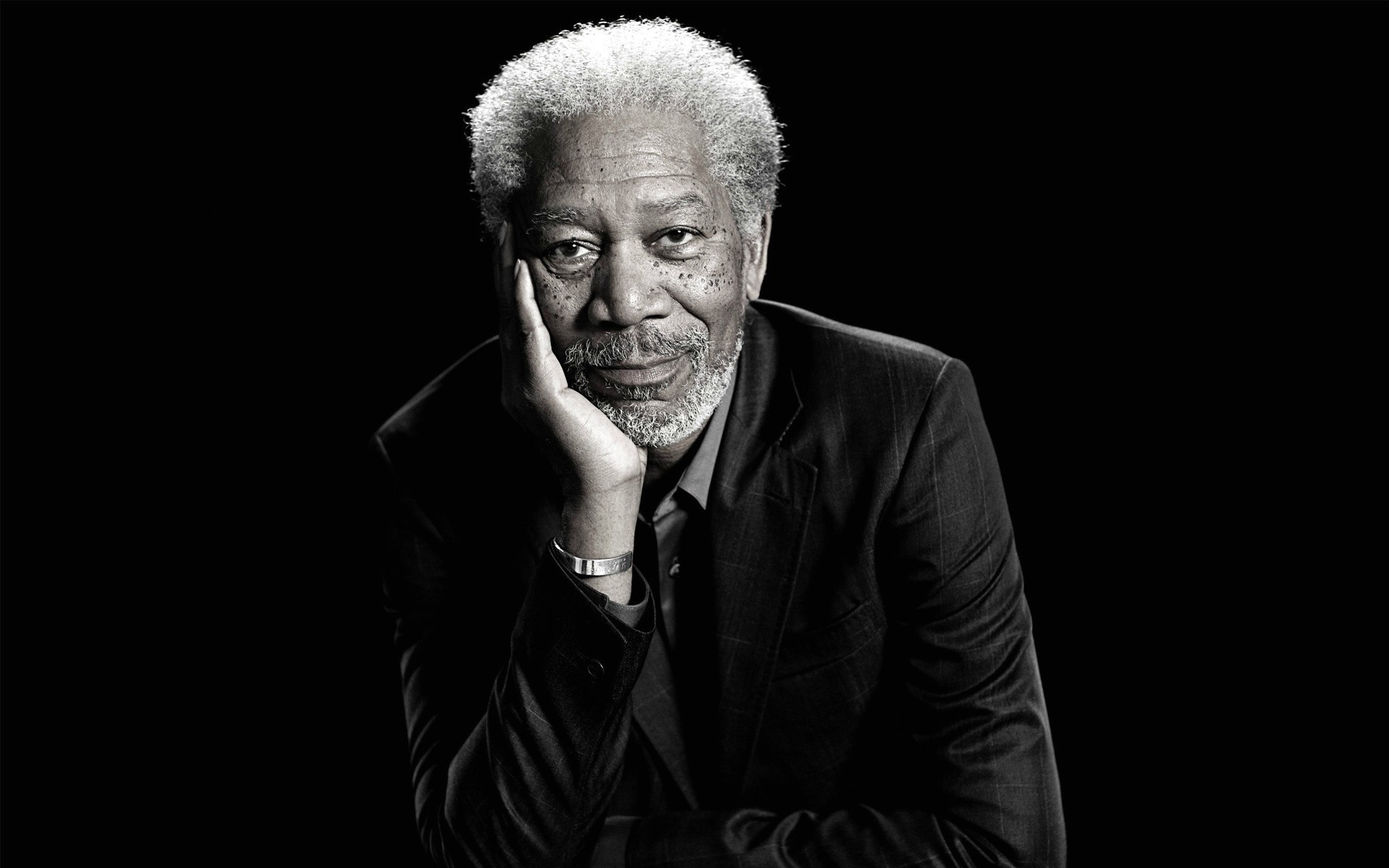 gesicht blick morgan freeman schauspieler