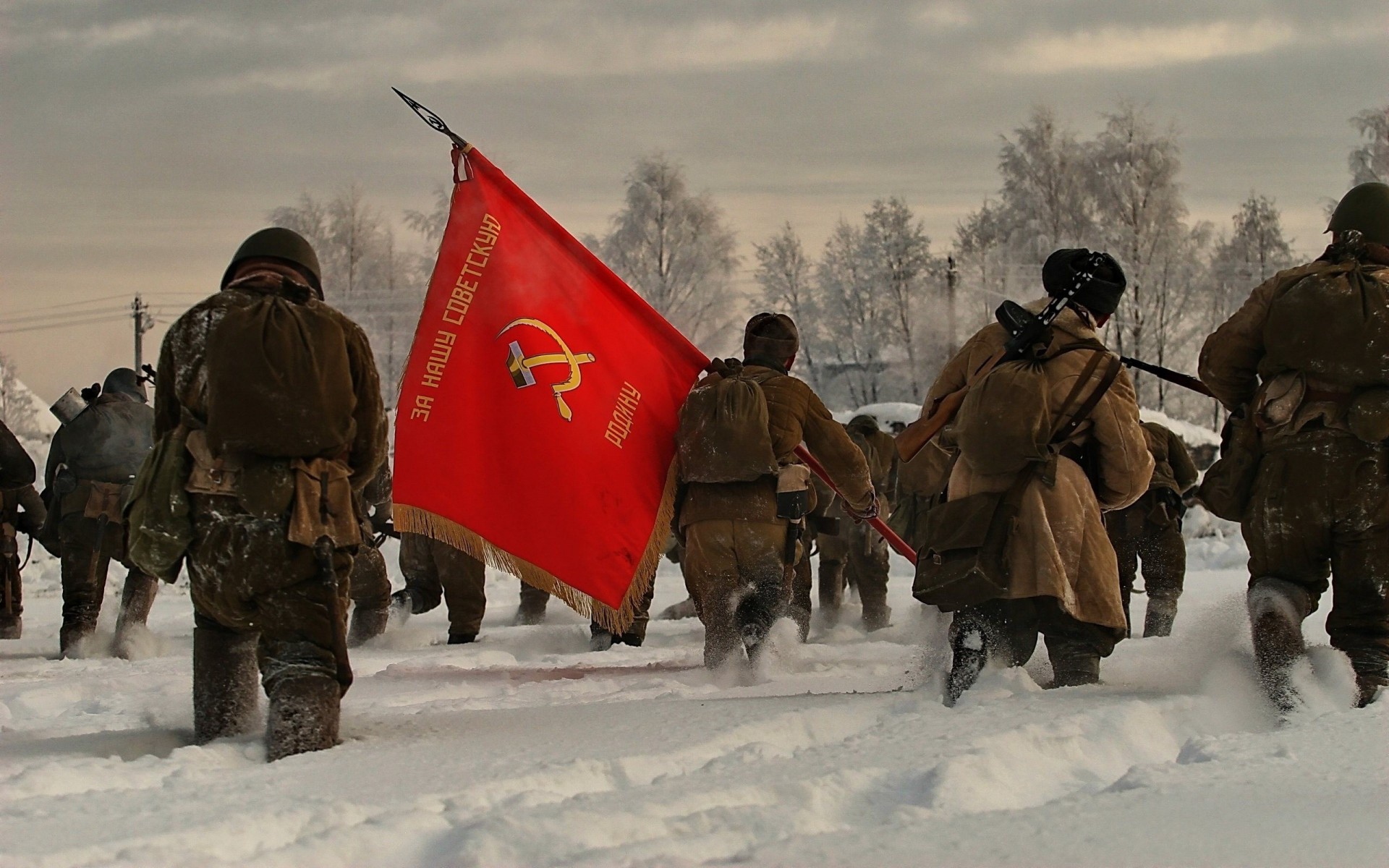 soldado de asalto gran guerra patriótica invierno soldados