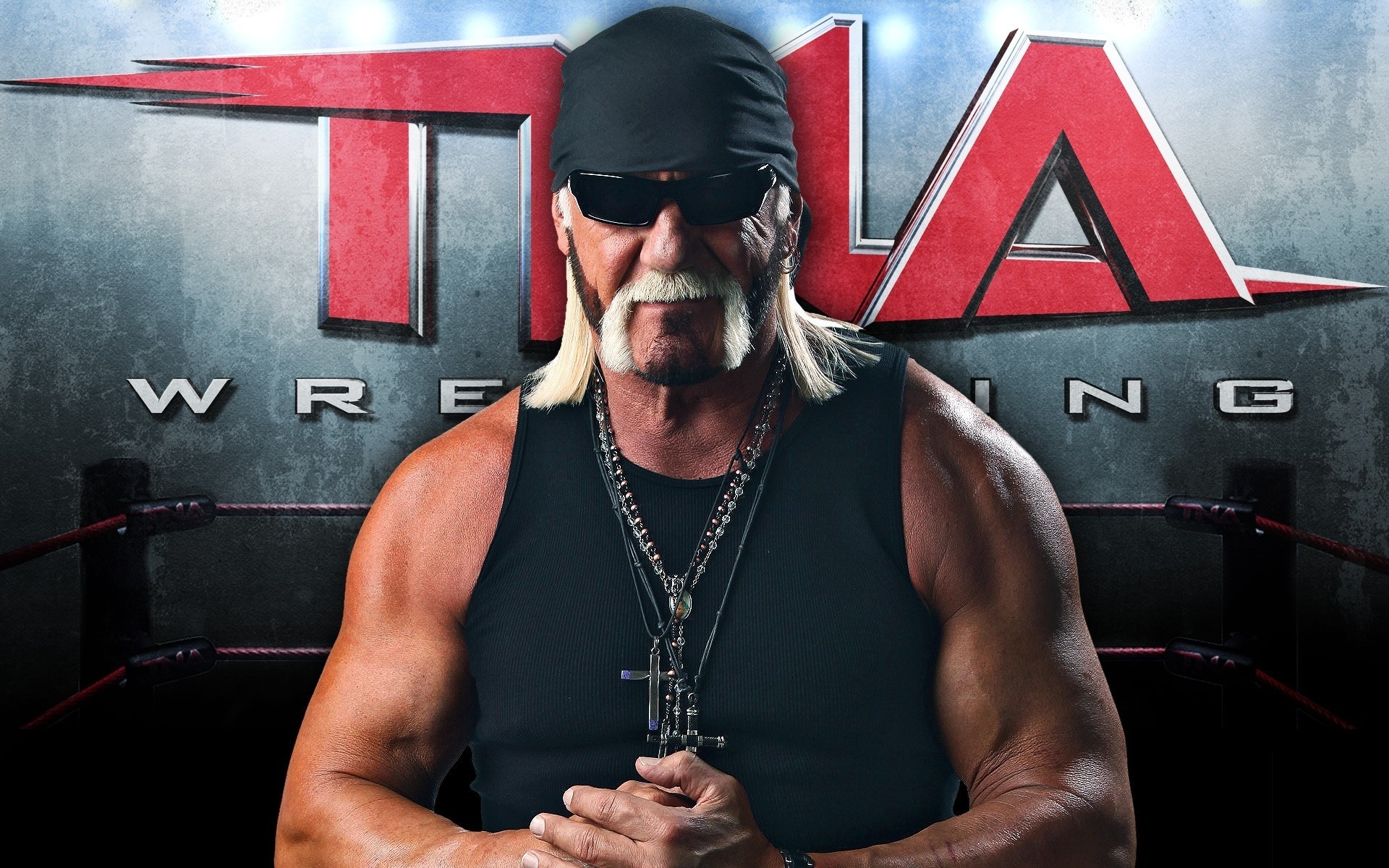 hulk hogan luchador hombre gris gafas deportes actor