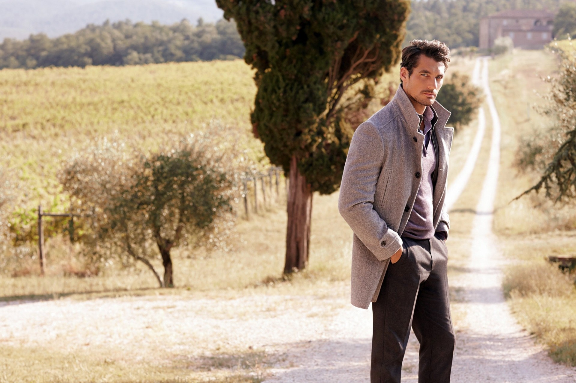 uomo modello david gandy