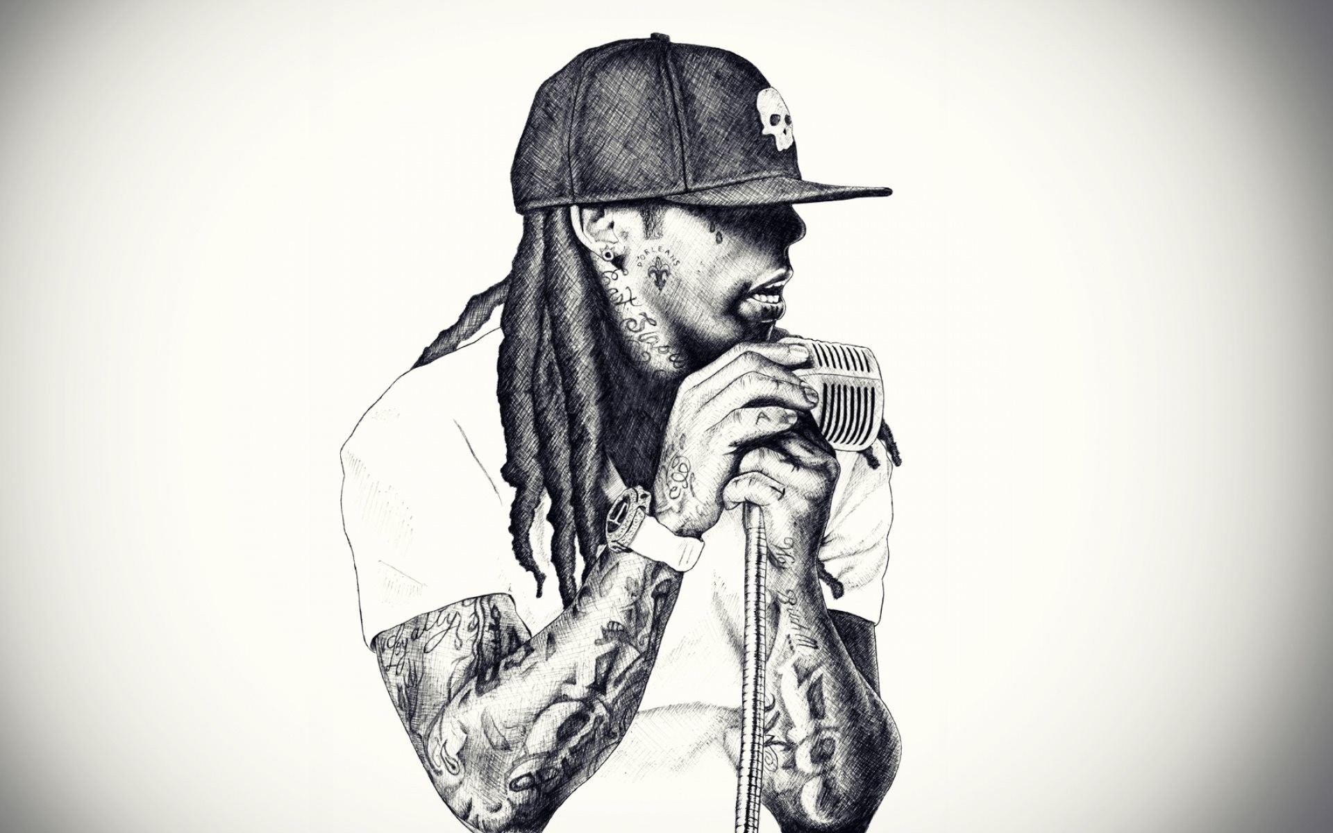 art lil wayne celebrity rapper