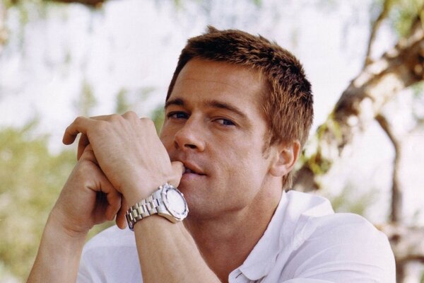 El actor Brad Pitt