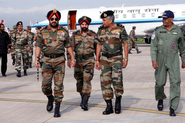 Armée militaire de l Inde à l exercice