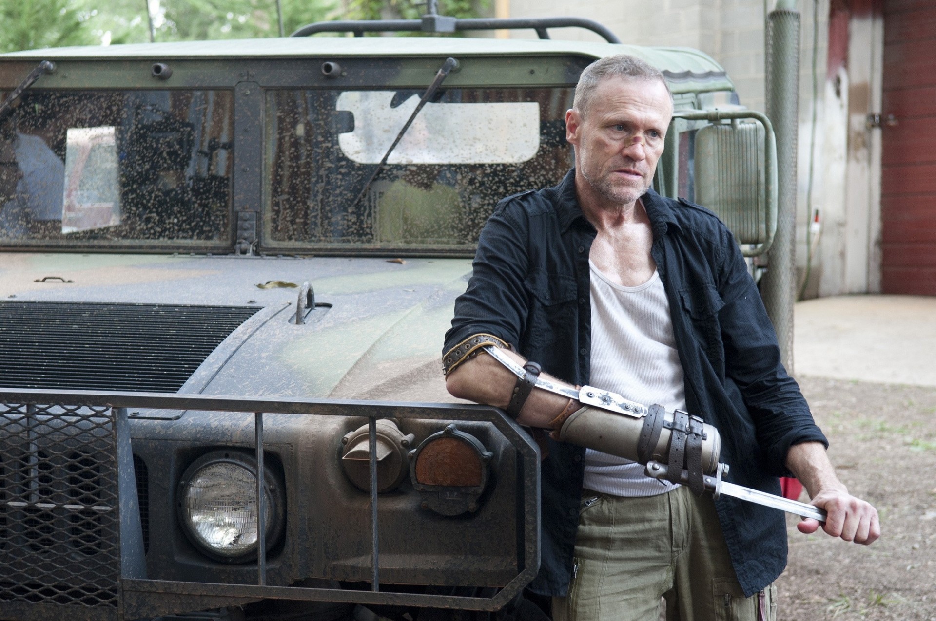 ein suv die wandelnden toten michael rooker