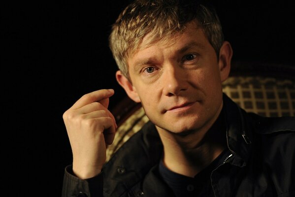 L attore inglese Martin Freeman ha interpretato il dottor Watson