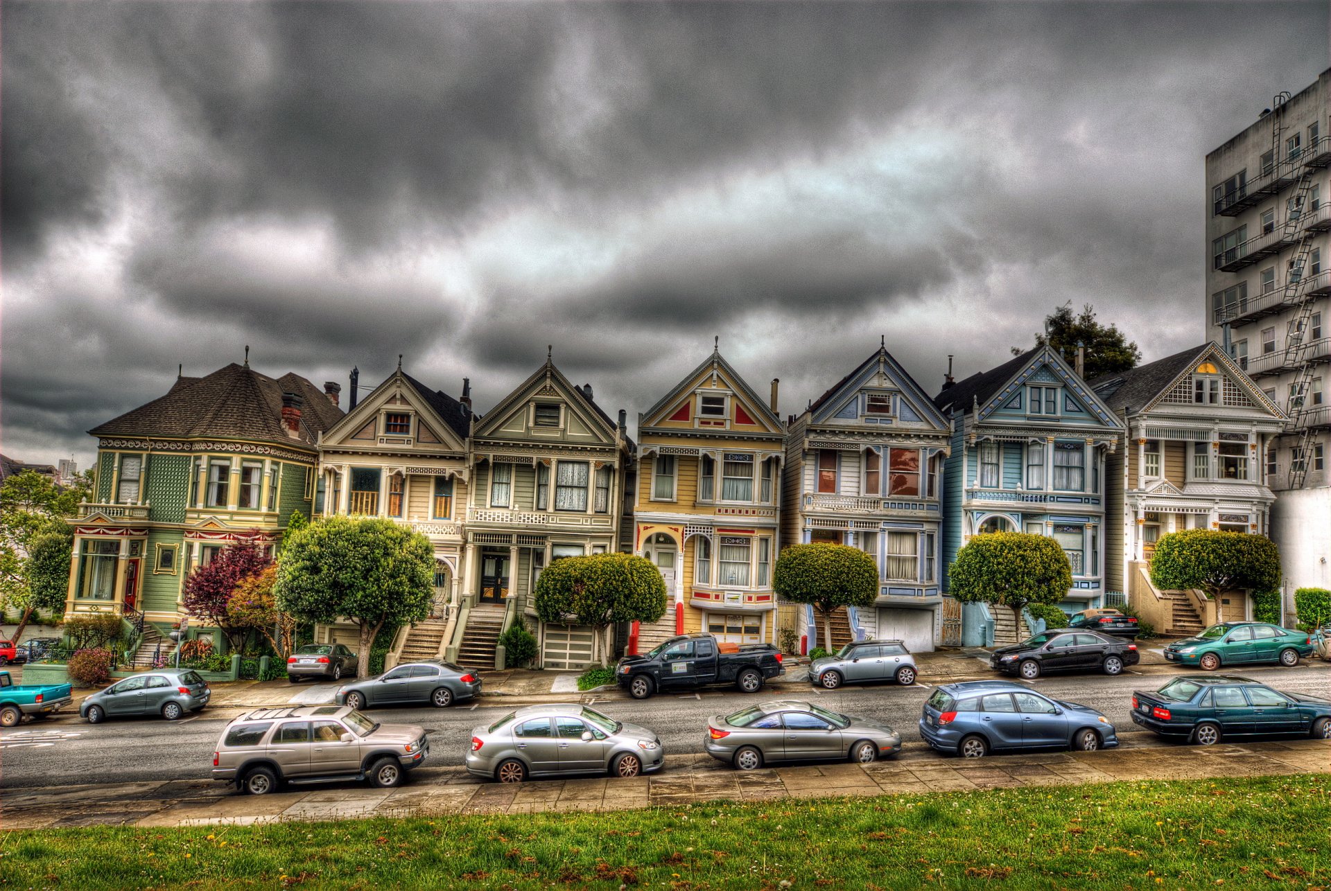 san francisco victorien maison voiture maison