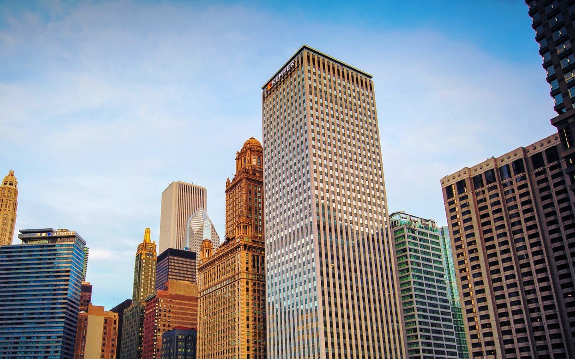 illinois chicago estados unidos américa edificios rascacielos cielo rascacielos