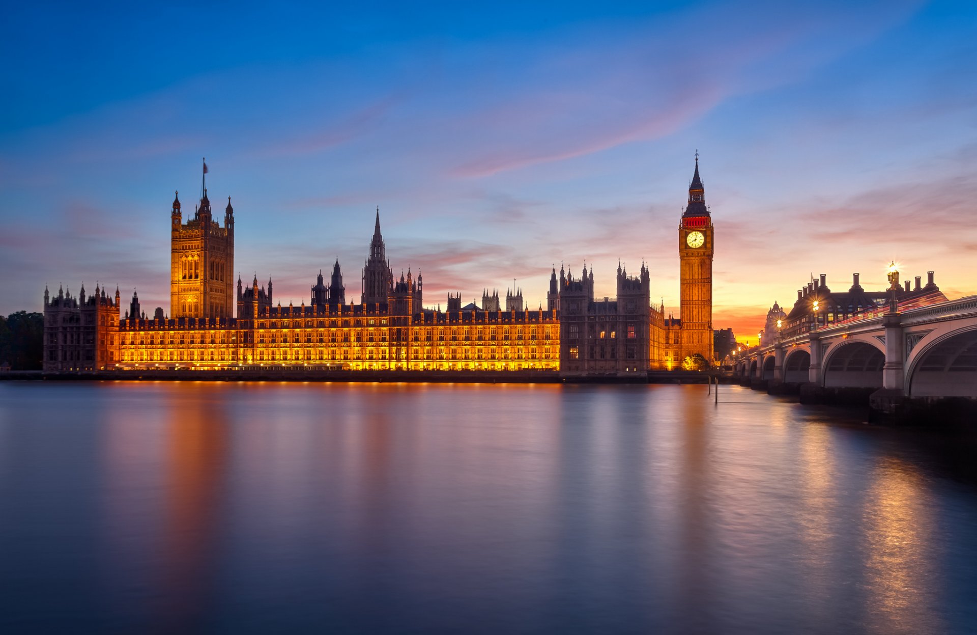 whitehall londres angleterre gb big ben westminster royaume-uni big ben palais de westminster pont tamise matin ville rivière