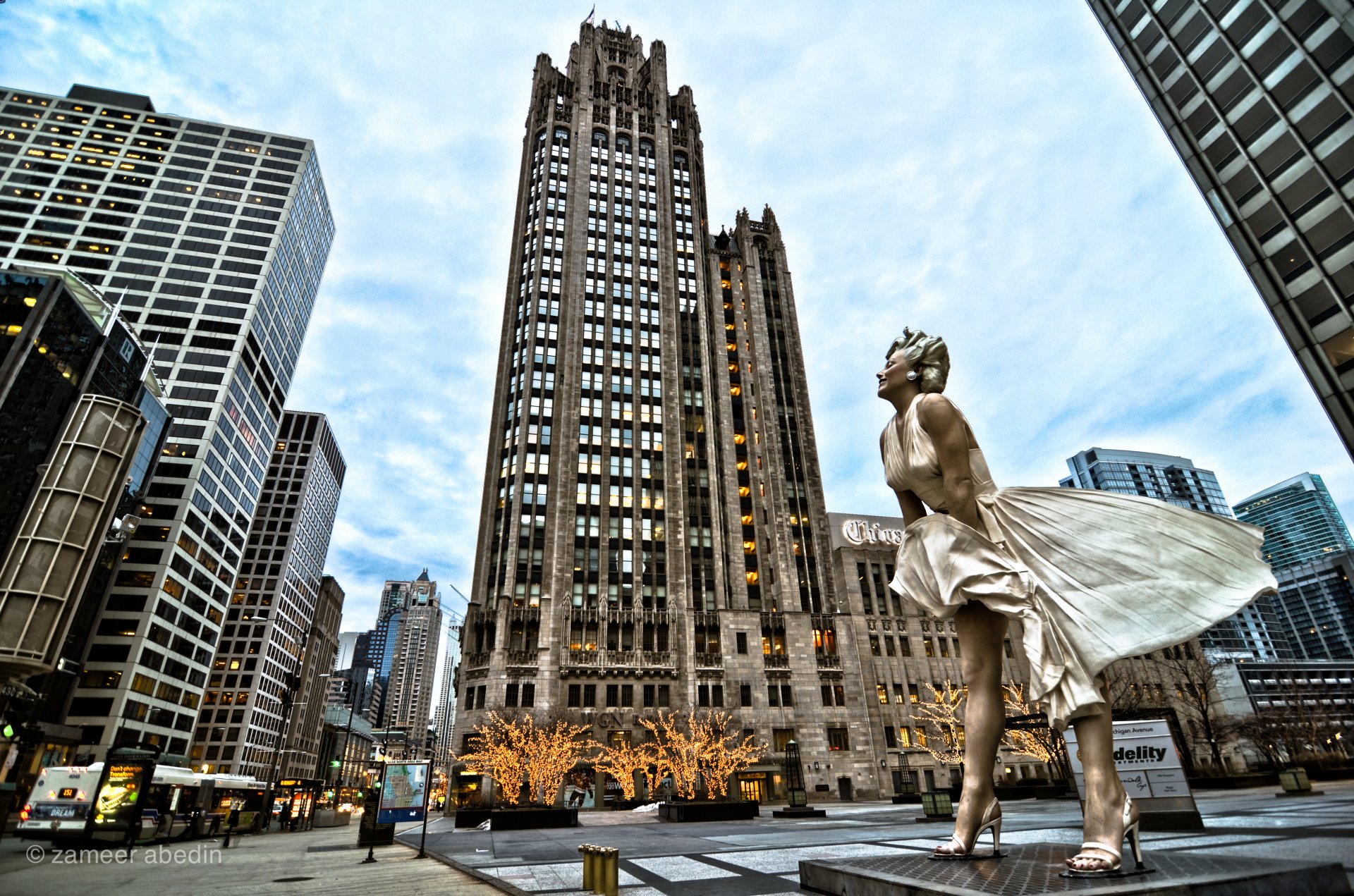 chicago illinois rascacielos marilyn monroe merlin monroe