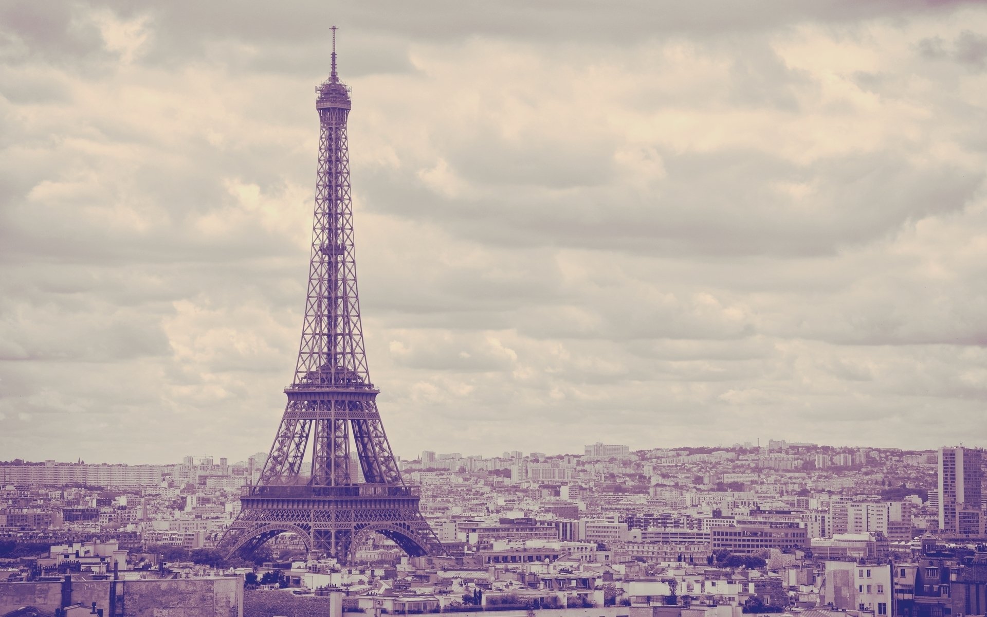 stadt eiffelturm paris frankreich wahrzeichen gebäude himmel hintergrund tapete widescreen vollbild widescreen widescreen