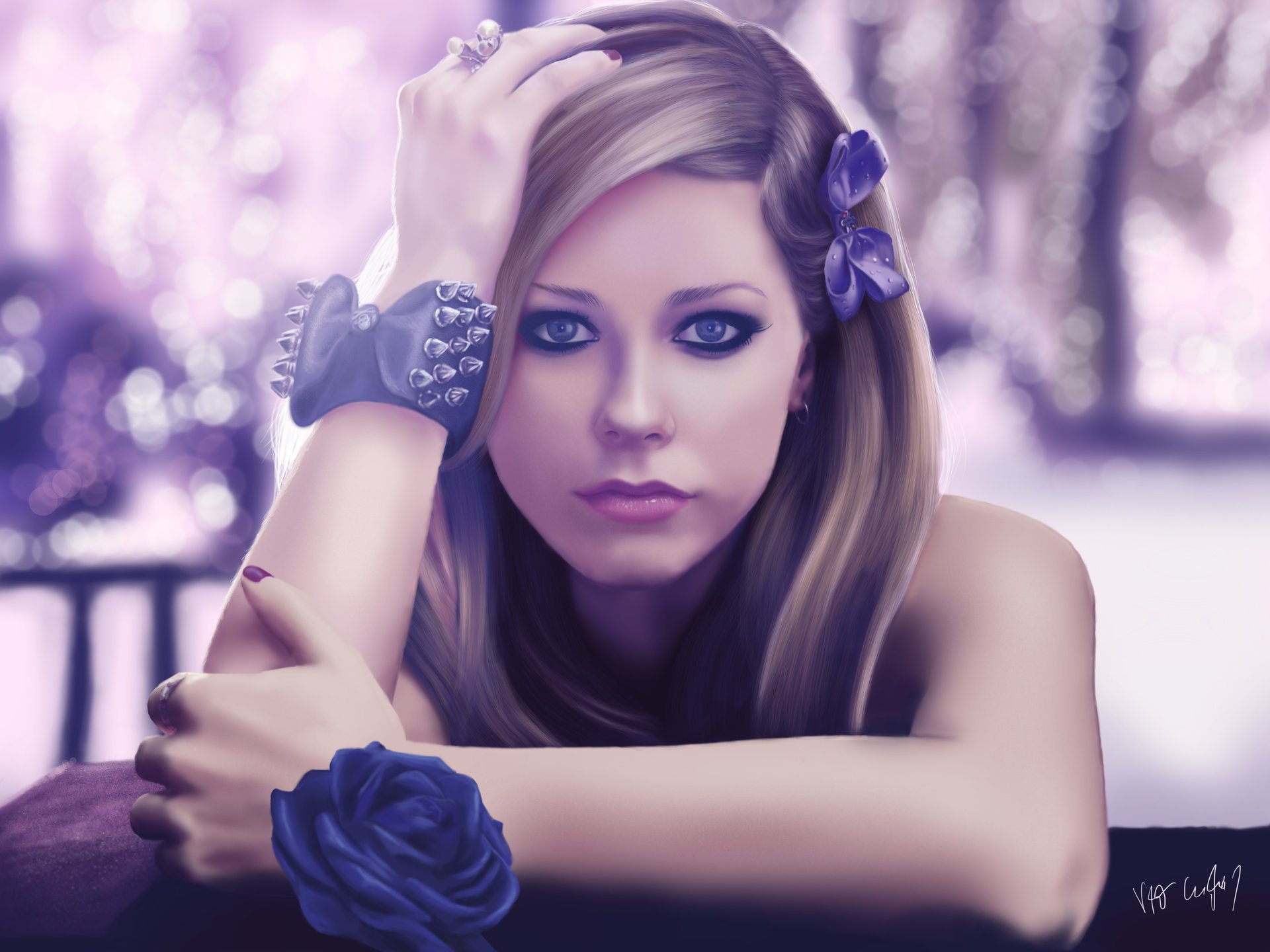 avril lavigne arte disegno