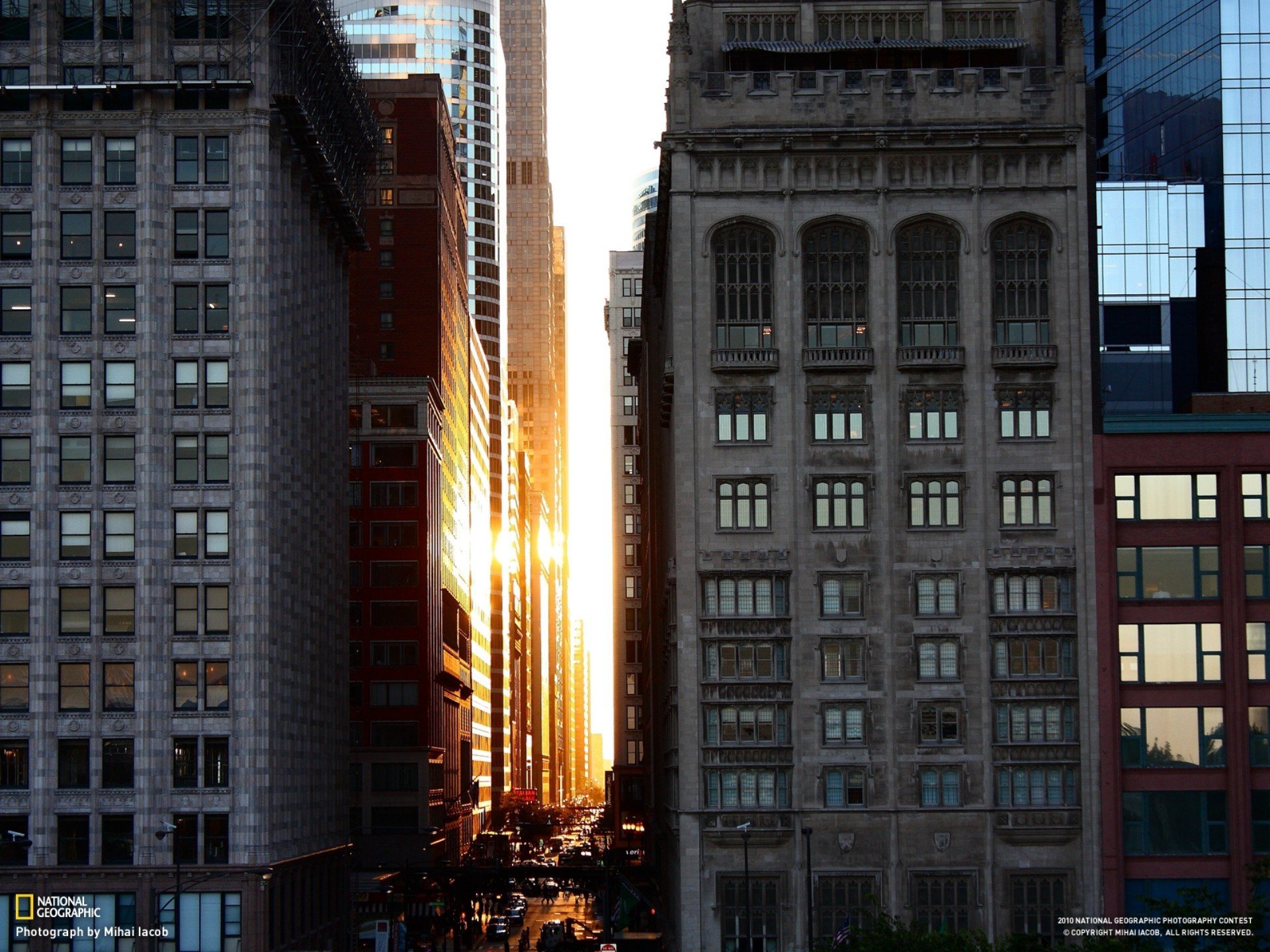 unset chicago architecture buildings downtown national geographic