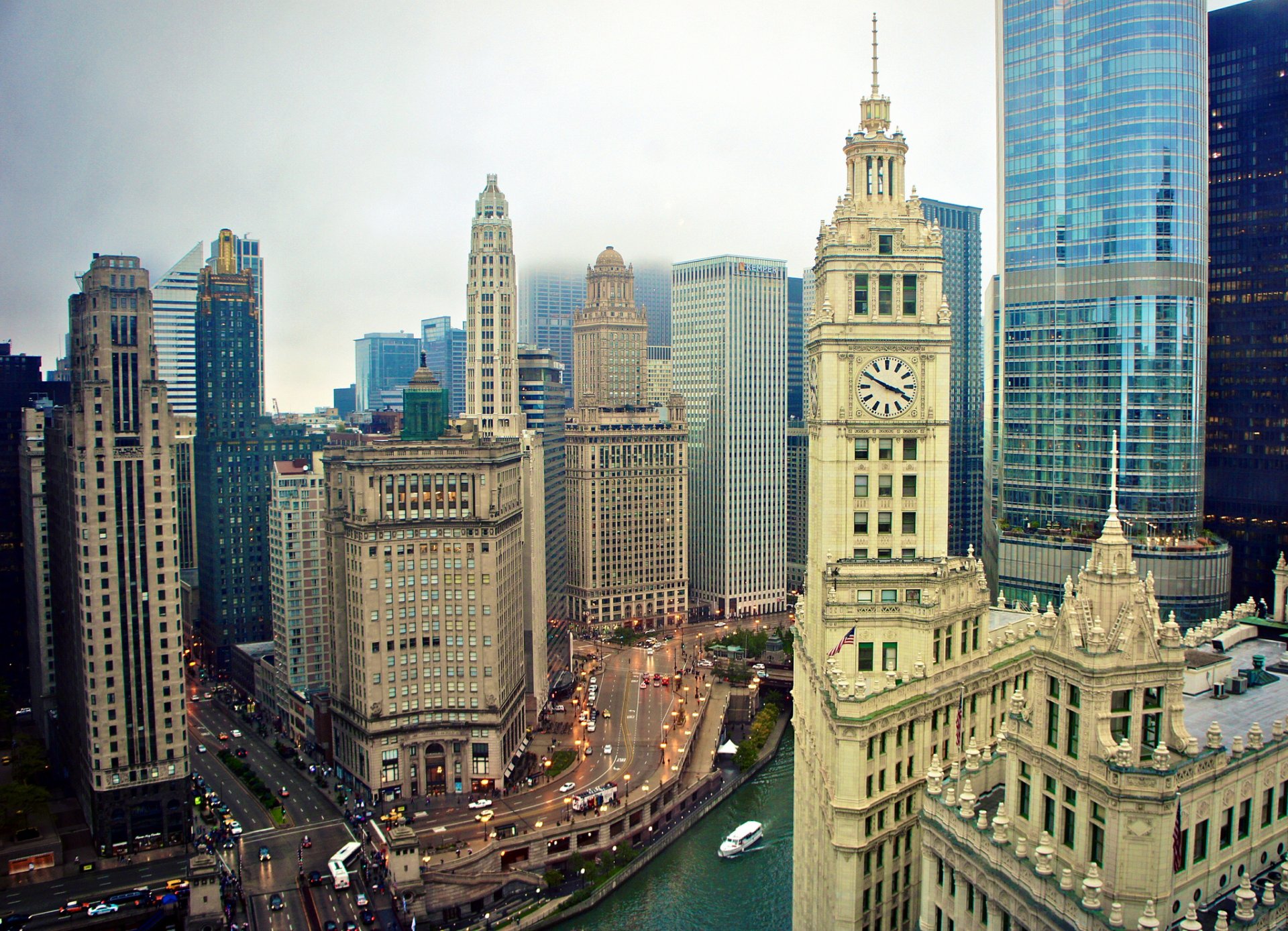 illinois chicago stati uniti america edifici grattacieli cielo grattacieli