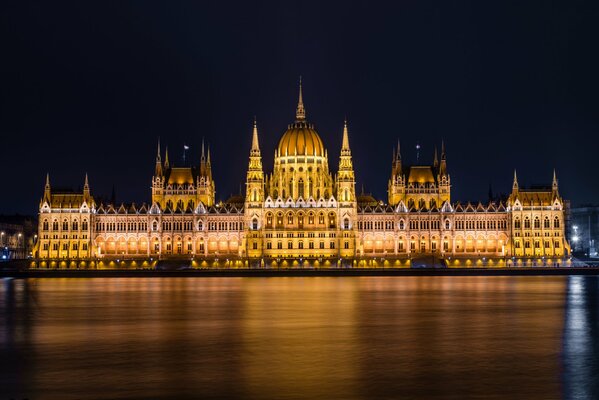 Здание парламента в Венгрии